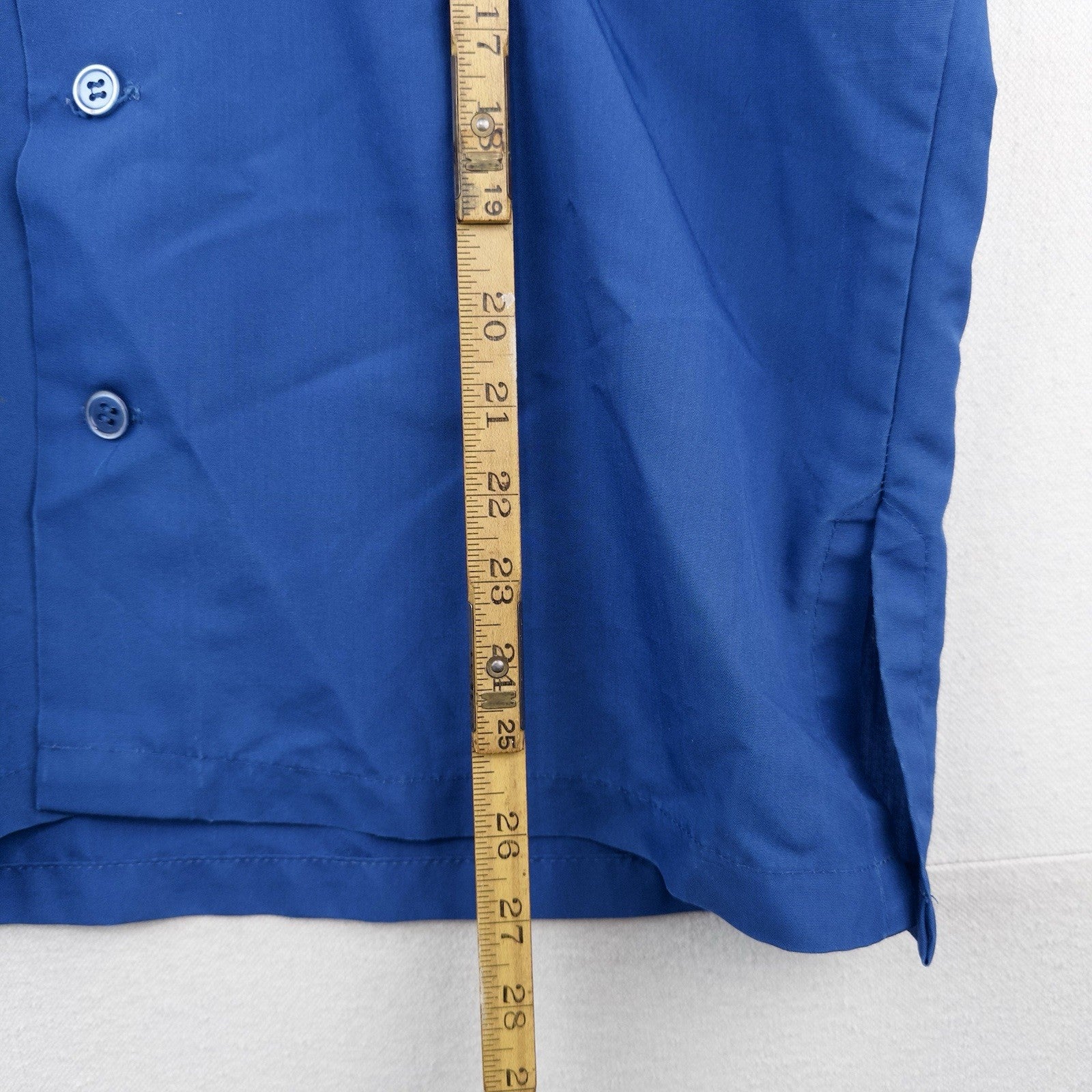 80’s Vtg True Value Graphic Employee Uniform Shirt Size Large Hardware Store