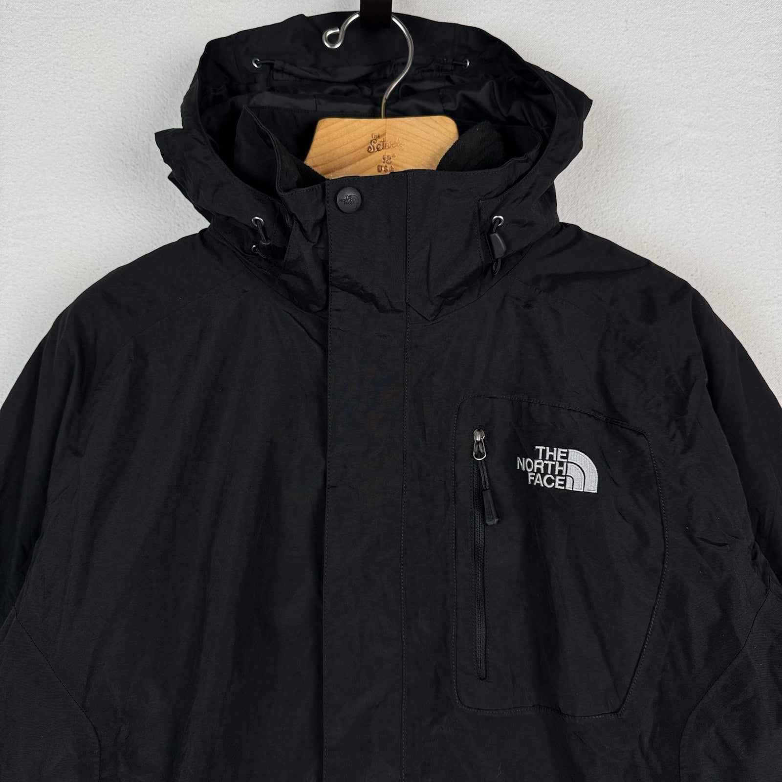 The North Face HyVent Men’s Large 3-1 Windbreaker Jacket Removable Fleece