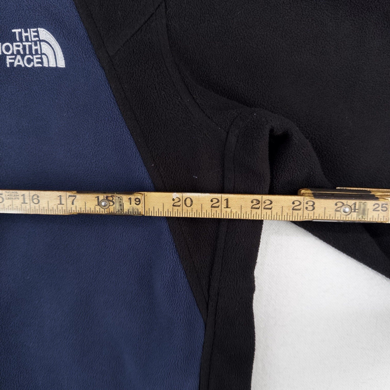 The North Face Men's Large Soft Shell Microfiber Jacket Blue Black Grey
