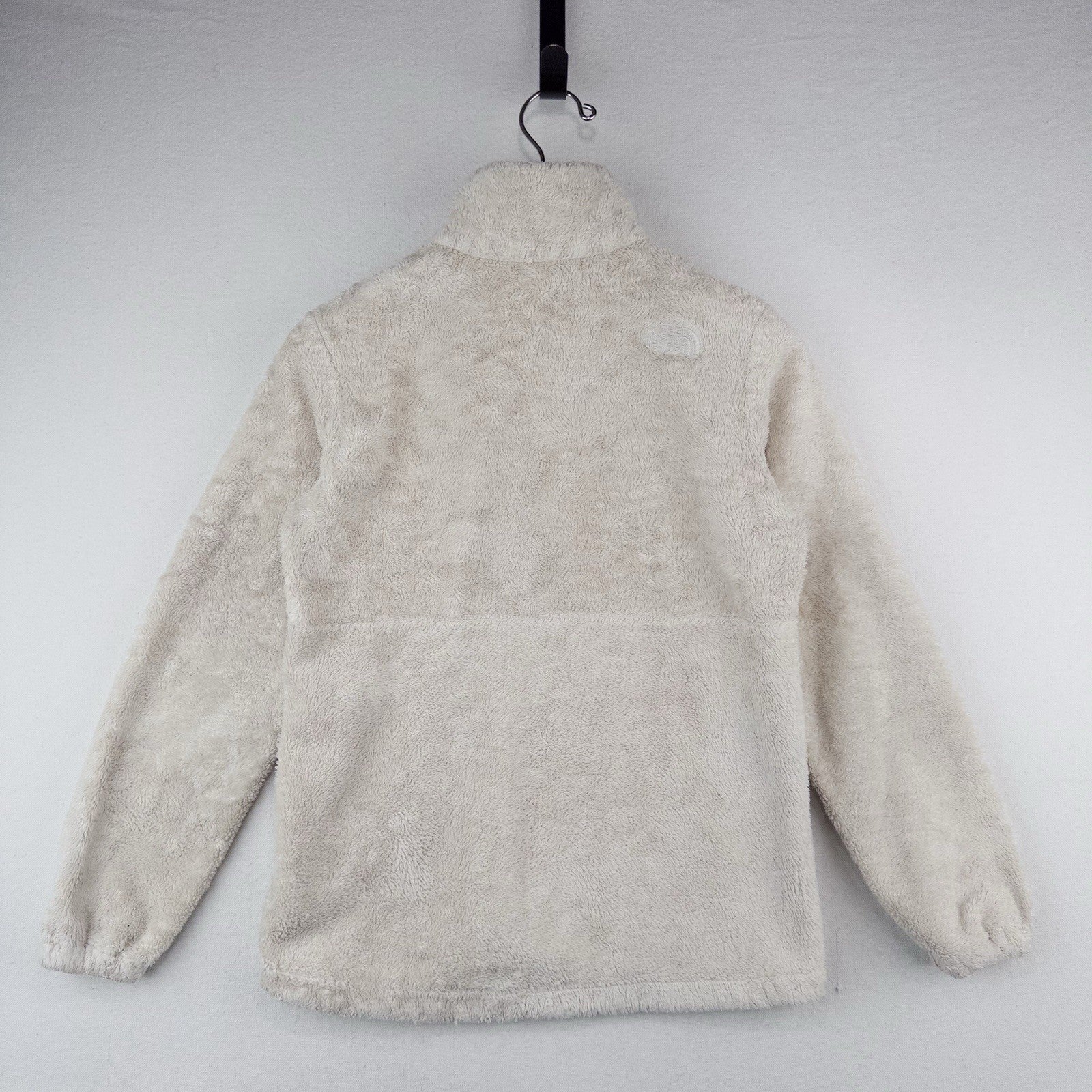 The North Face Osito Girl’s Large (14-16) Soft Zip Jacket Ivory White