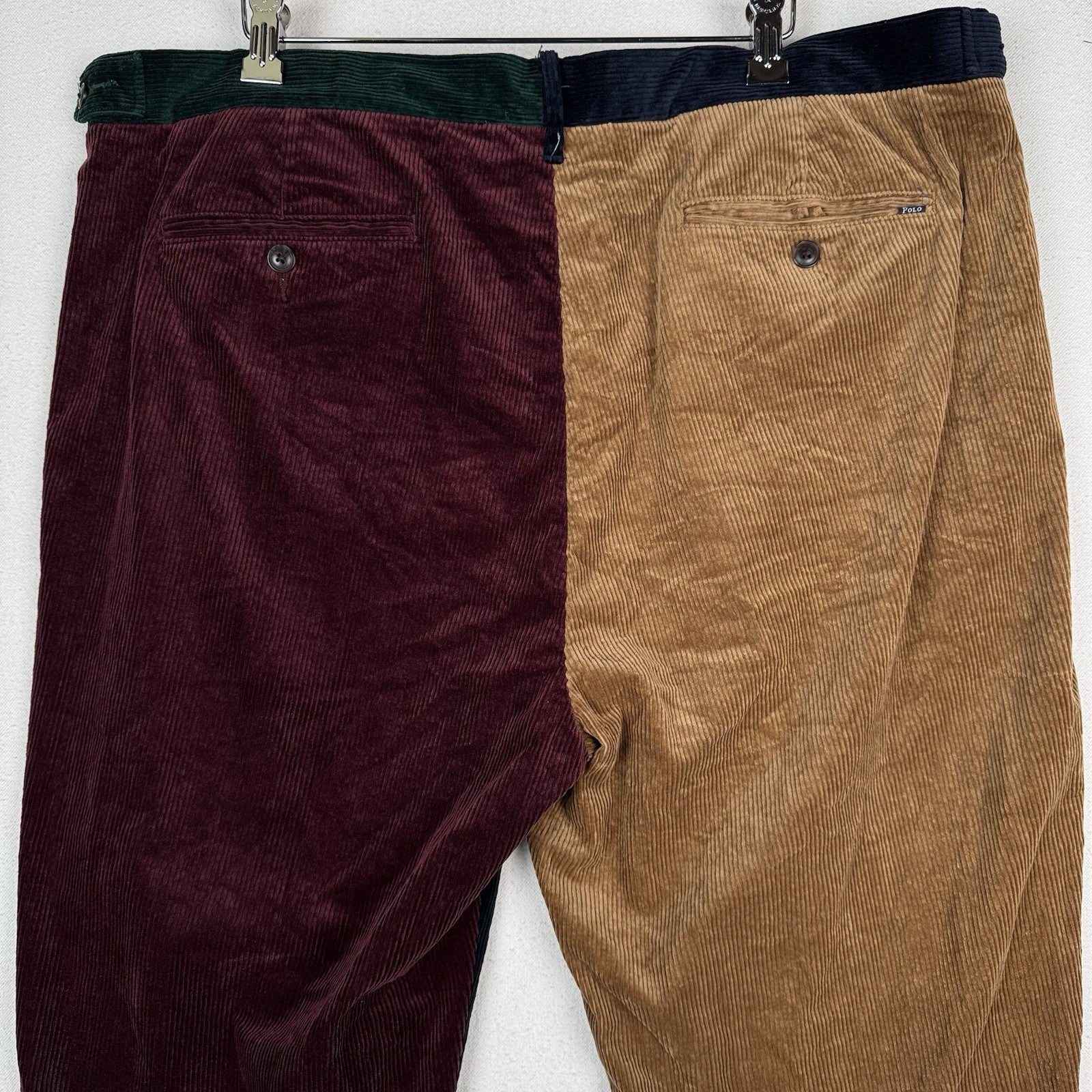 Polo Ralph Lauren Color-block Corduroy Pants Men’s 40x32 (Fits 40x28) Stretch