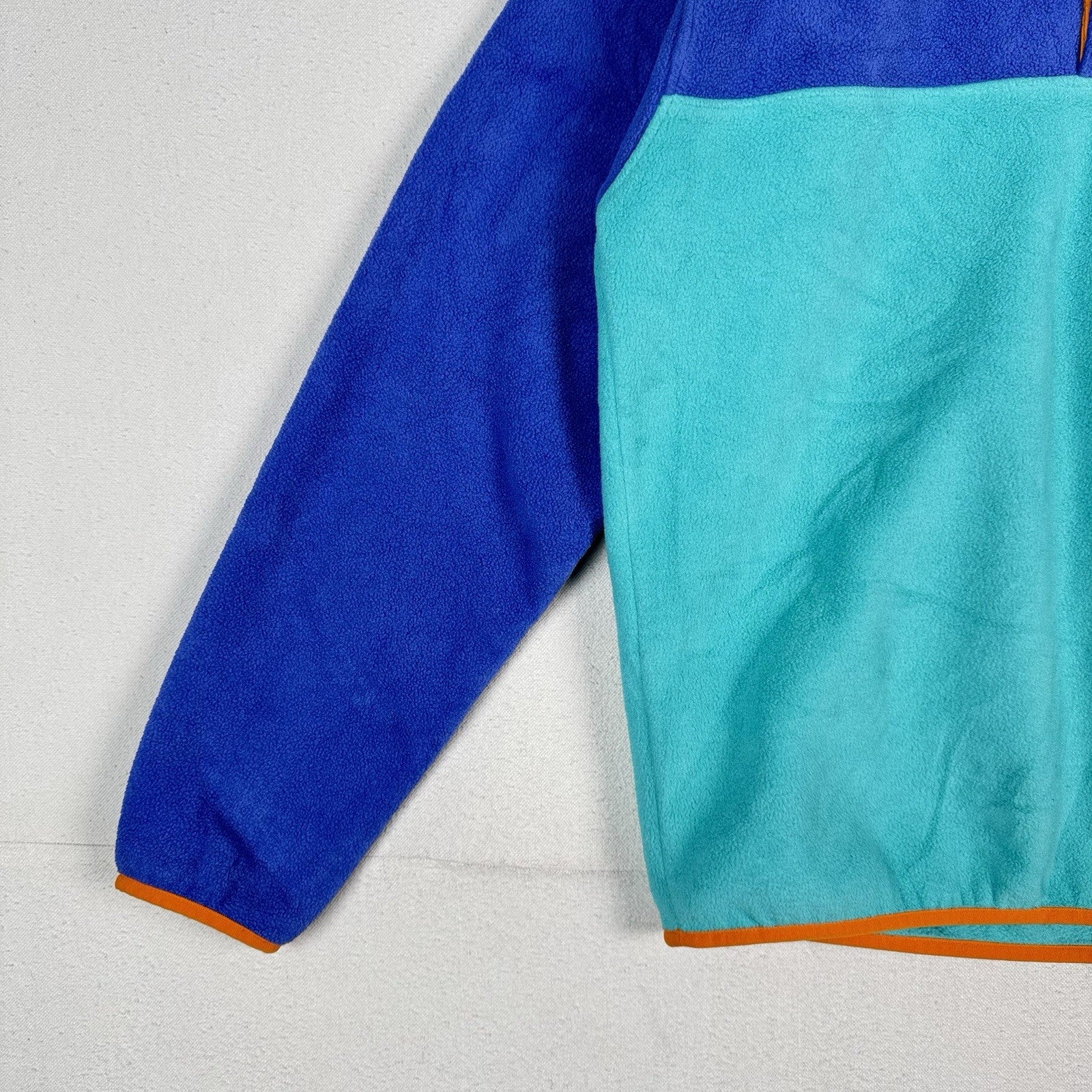 Patagonia Lightweight Synchilla Snap-T Fleece Pullover Men M Aqua Turquoise