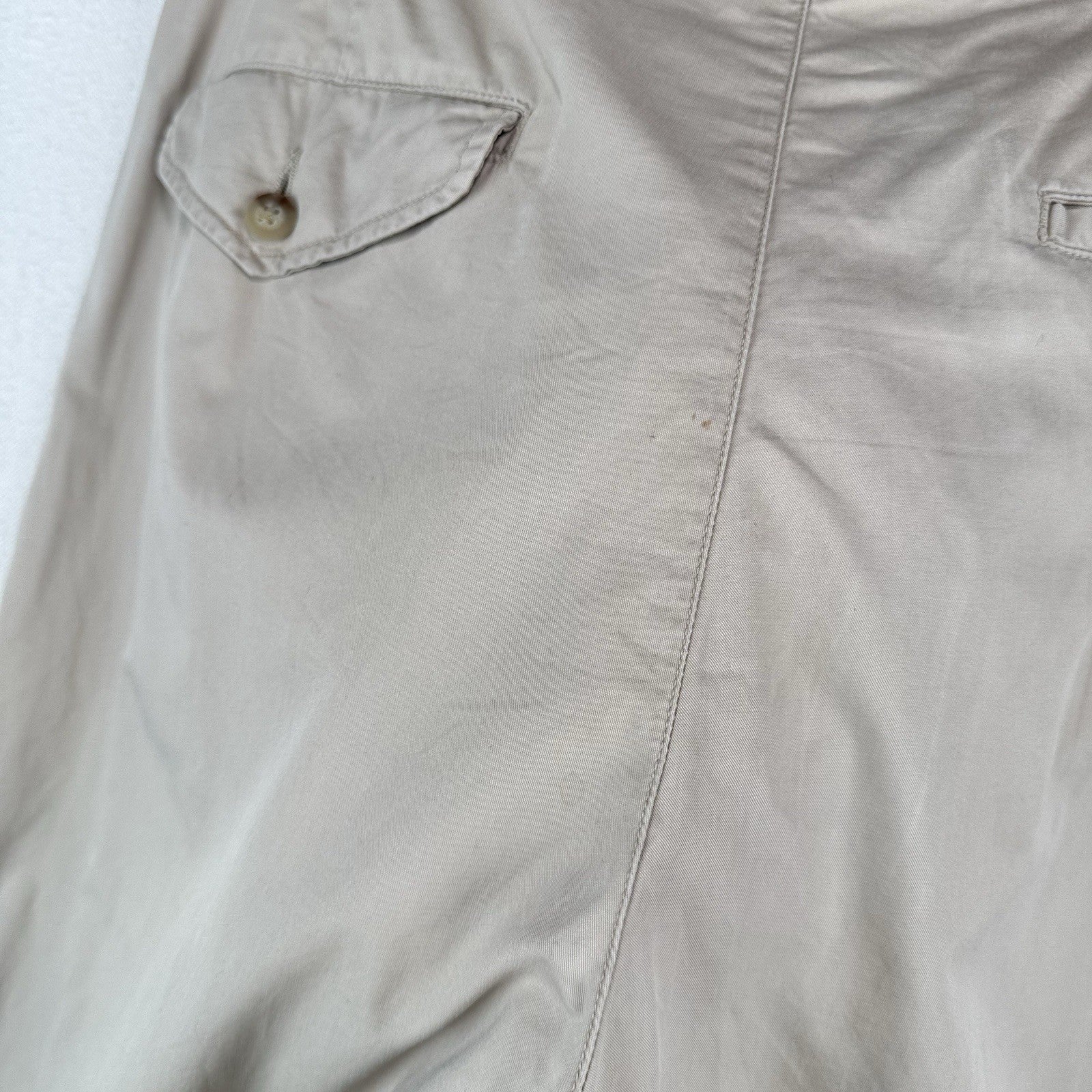 80’s Vtg Polo Ralph Lauren Andrew Lightweight Khaki Chinos 82-97 (30x30) *Read