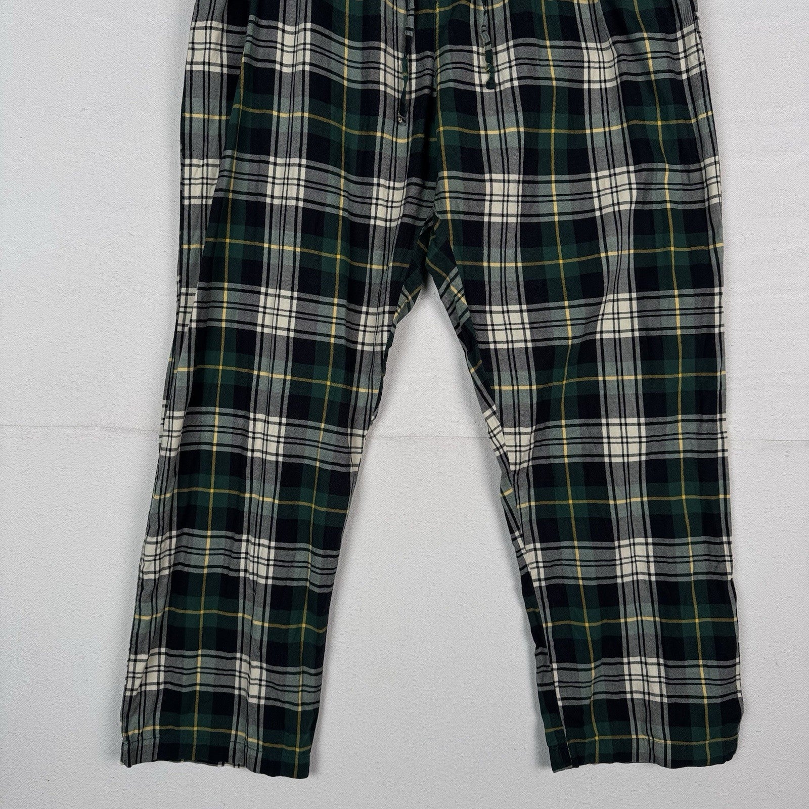 Polo Ralph Lauren Men’s Stewart Tartan Plaid Pajama Pants XL Blue Green White