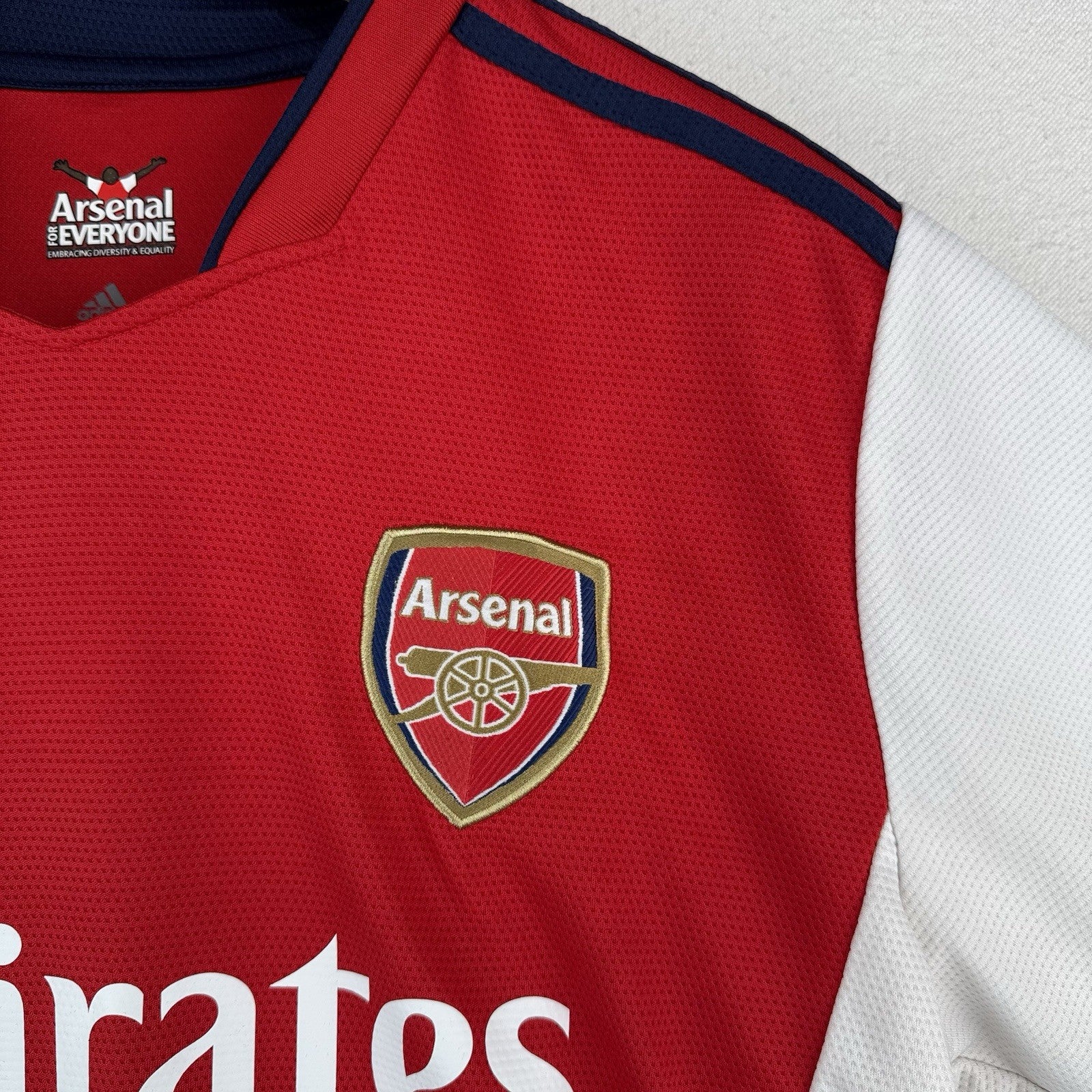 Arsenal 2021-2022 Home Shirt Soccer Jersey Men’s XL Adidas