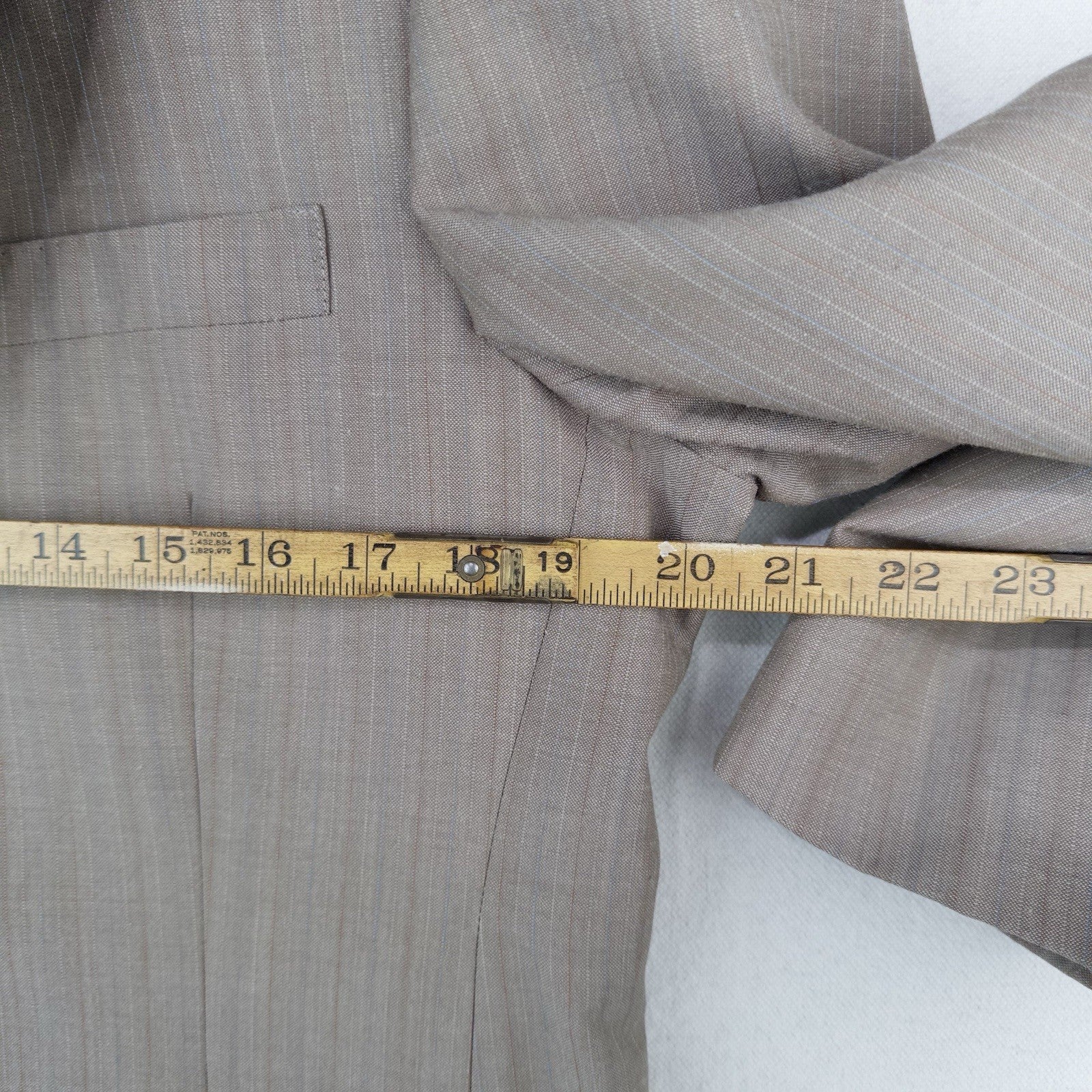 80’s Vtg Christian Dior Gray Tan Sport Coat Blazer 2 Button 38/40R Made USA