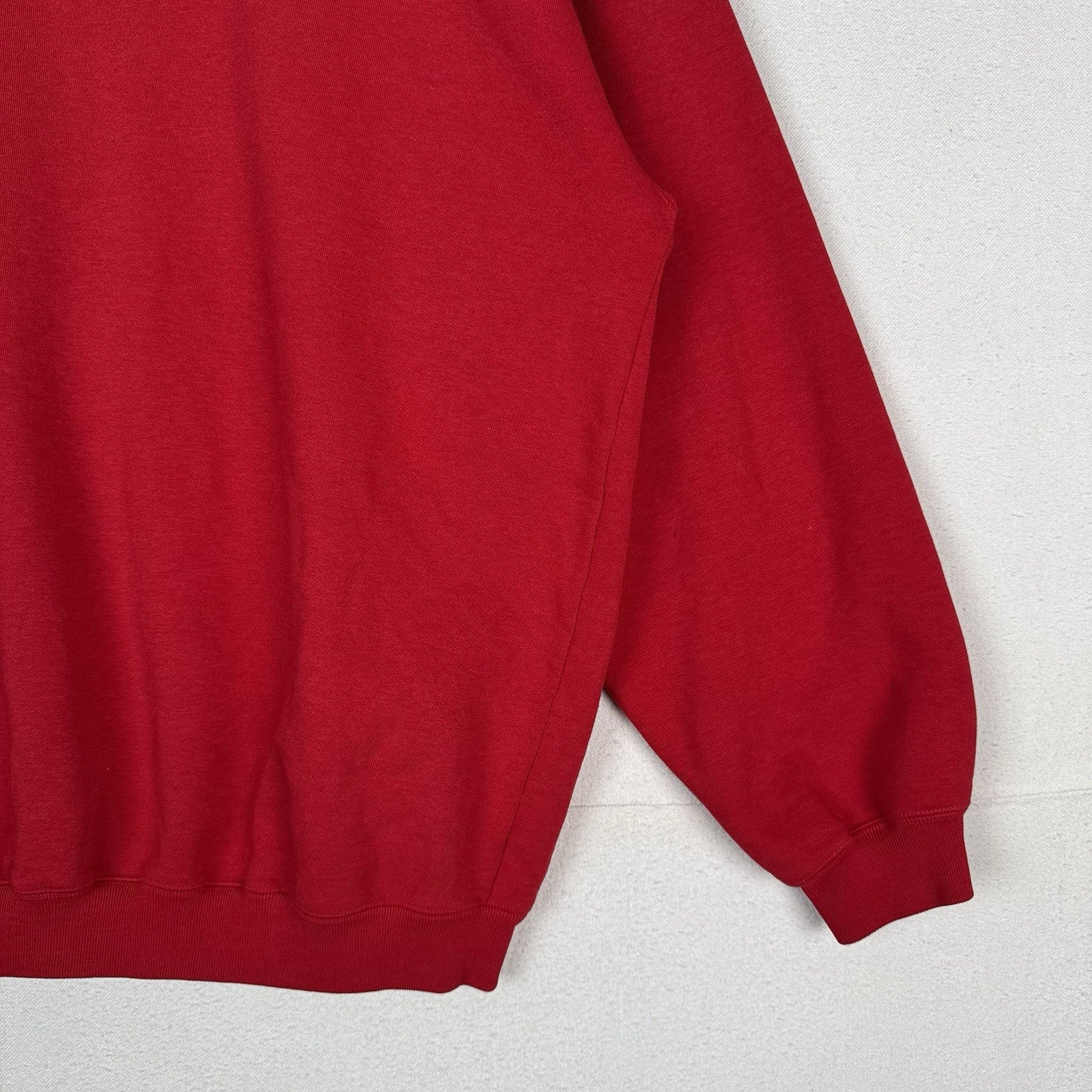 Vintage GAP Sport Sweatshirt XL Boxy Blank Red Pullover Classic 90s