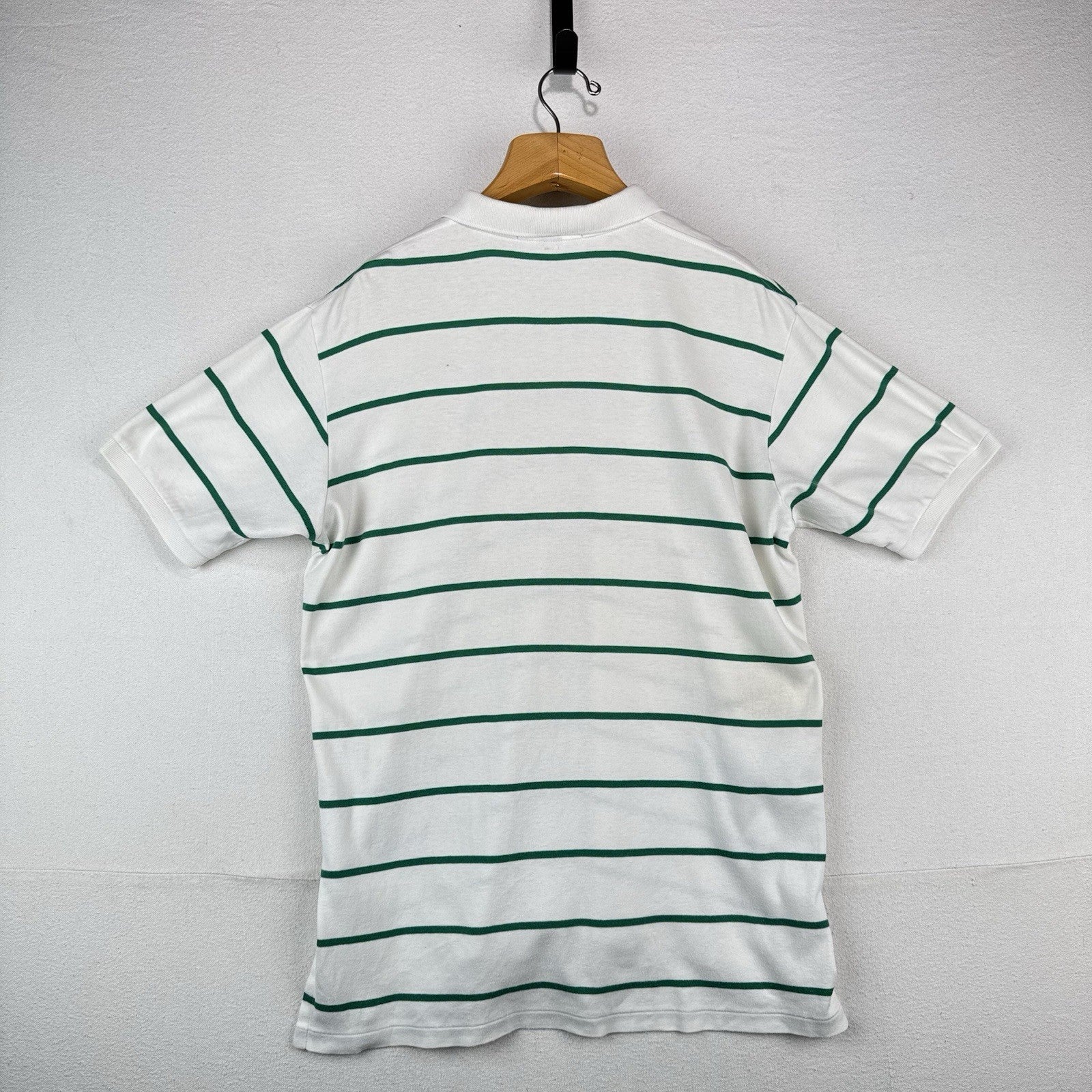 Vintage Polo Ralph Lauren Men’s Large Masters Golf Green White Stripe Shirt