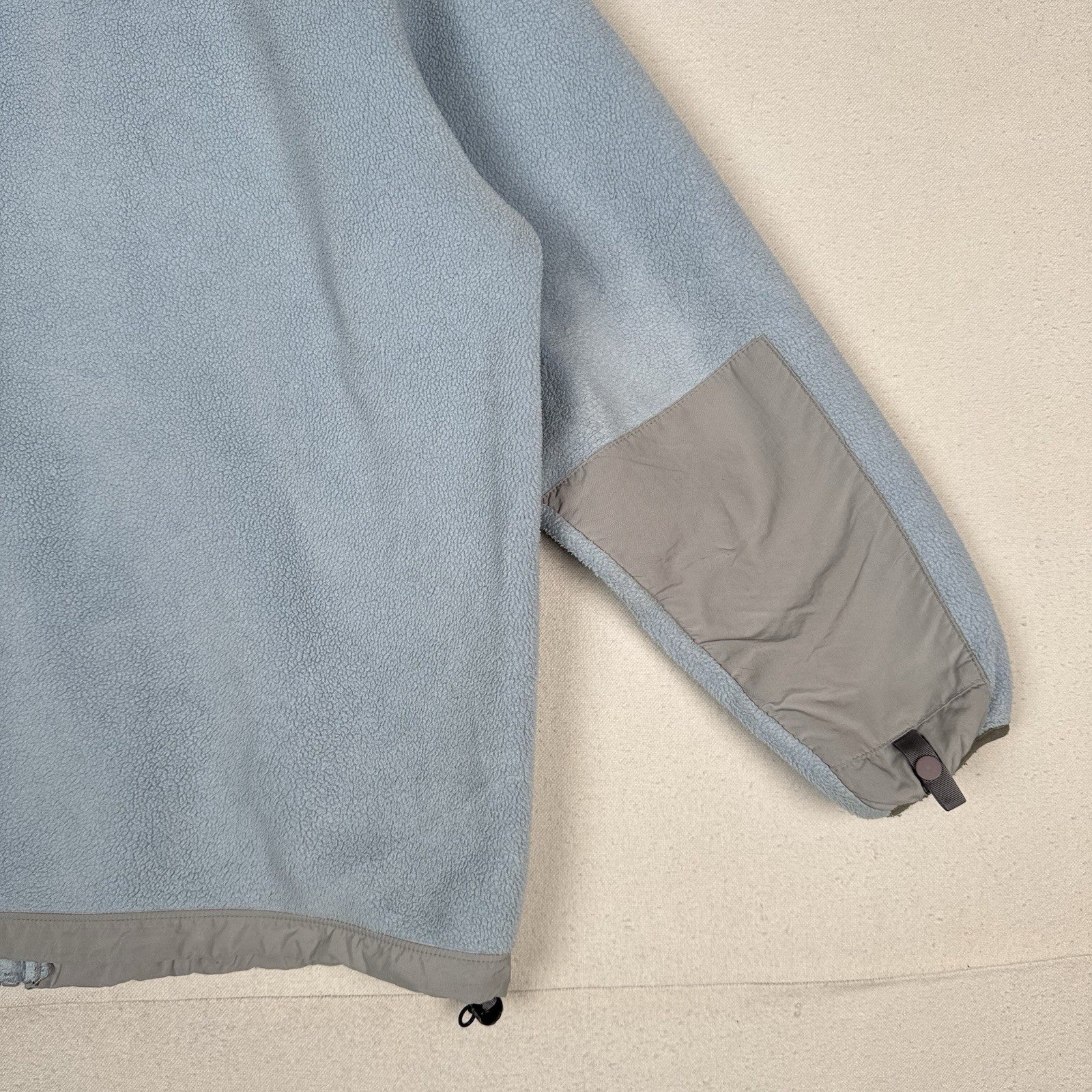 The North Face Youth X-Large XL Blue Gray Fleece Full Zip Jacket