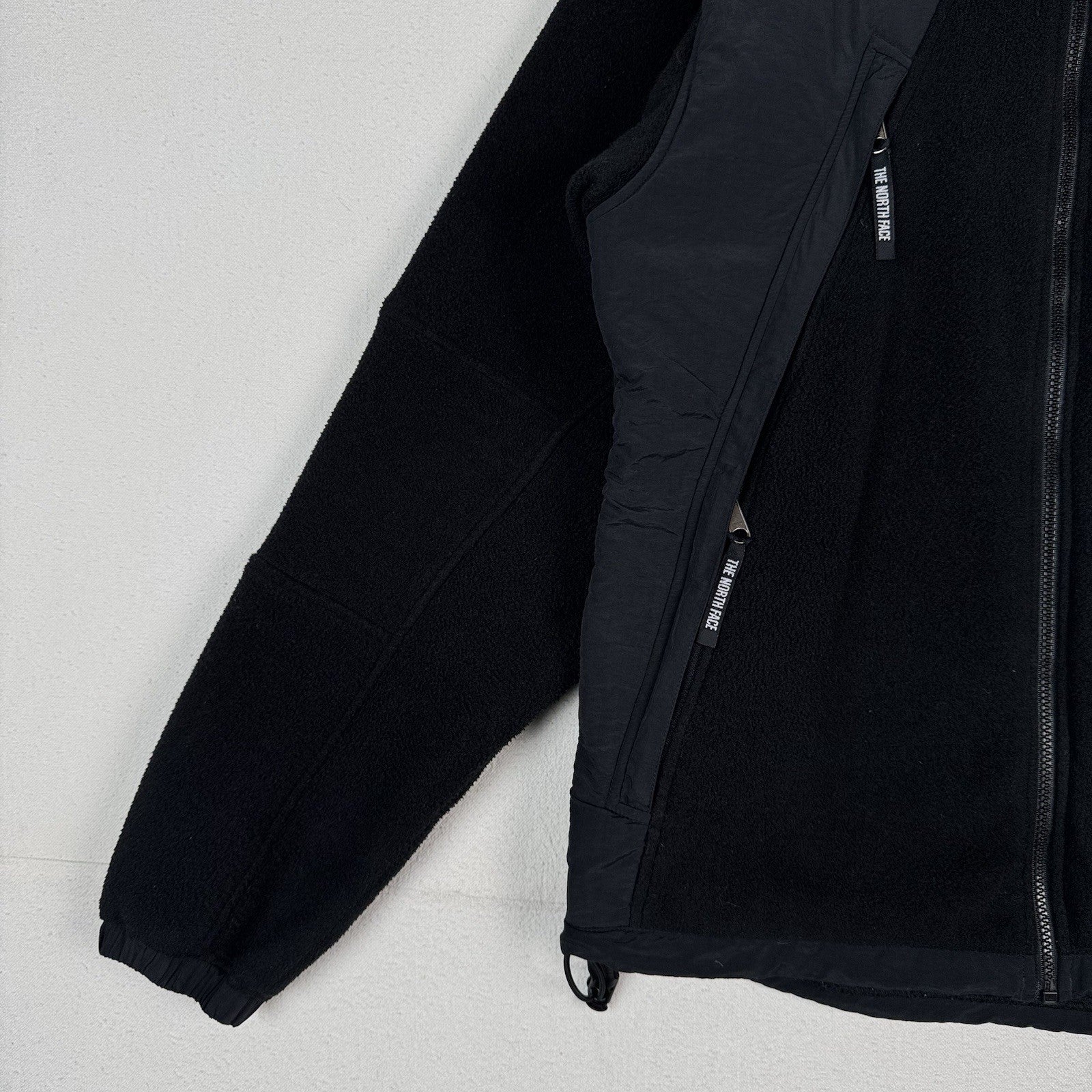 Vintage The North Face Polar Sun Men’s Fleece Jacket Black Medium