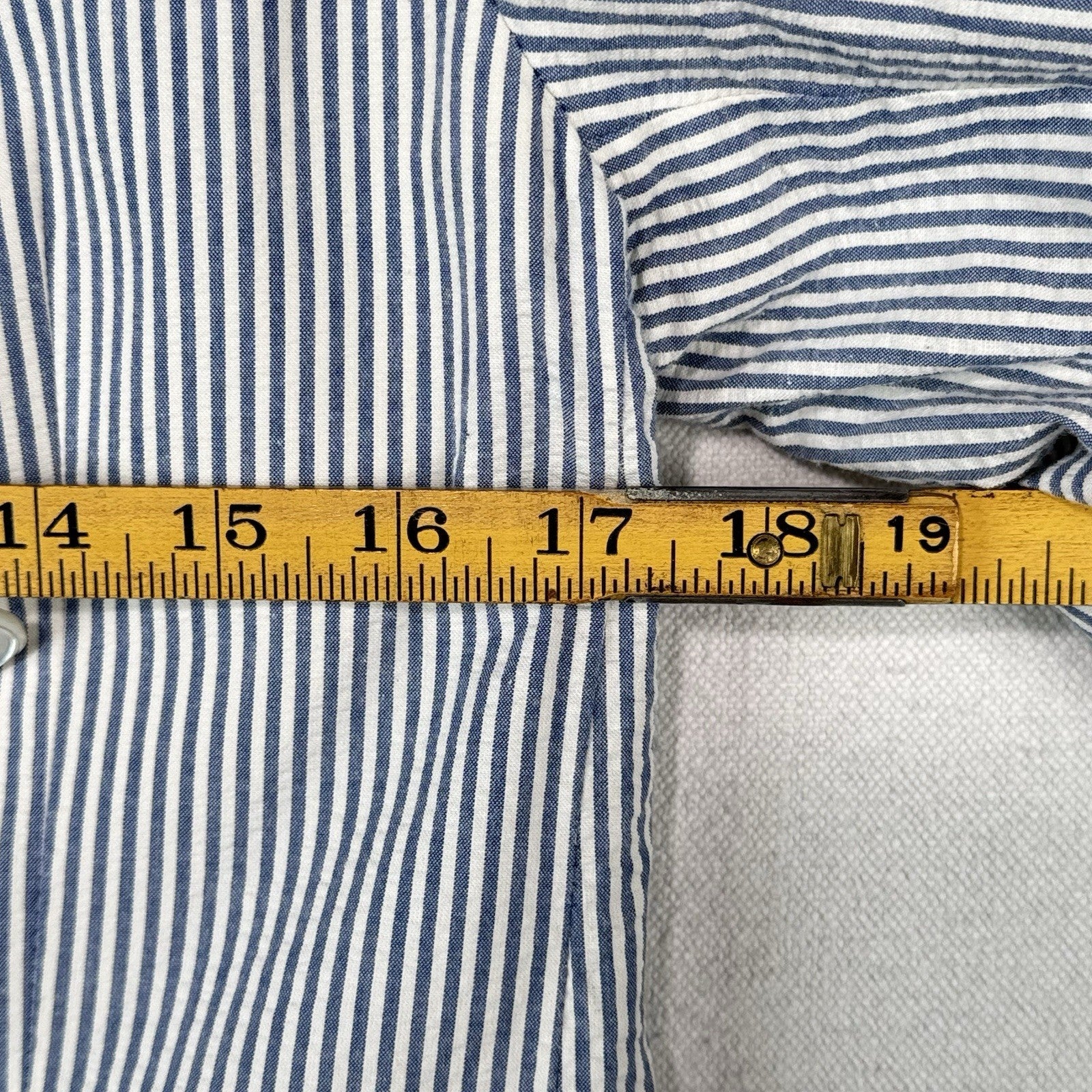 Vintage Polo Ralph Lauren Men’s 38R Double Breasted Seersucker Soft Blazer