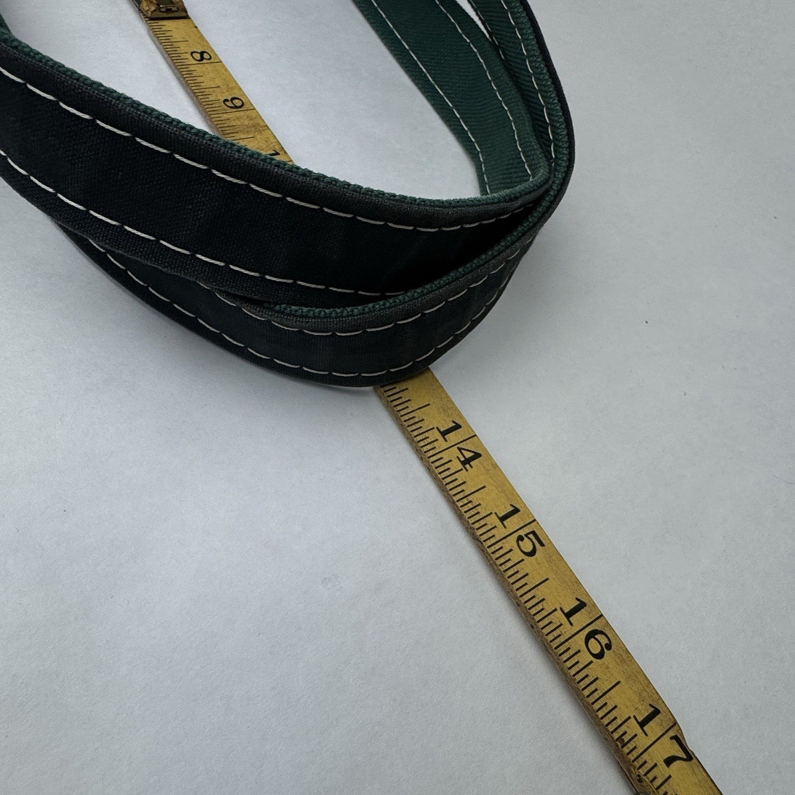 L.L. Bean Two-Tone Boat & Tote Bag Green And Navy Blue Made in Usa Size Large