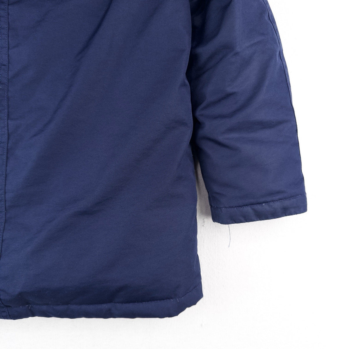Polo Ralph Lauren Boy's 7 Blue Hooded Parka Jacket *No Hood Fur