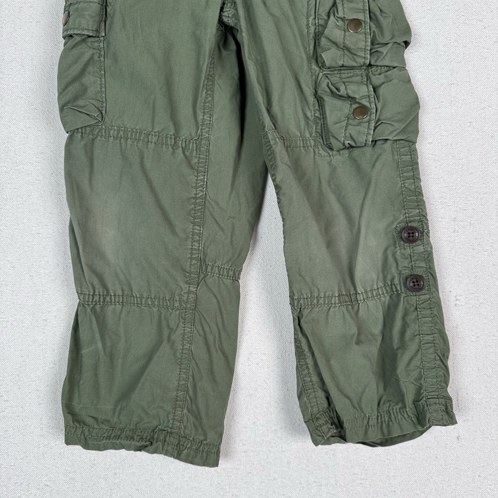 Vintage 60’s 70’s Kmart Kids Flannel Old Navy Cargo Pants Set Red Blue Green 4T