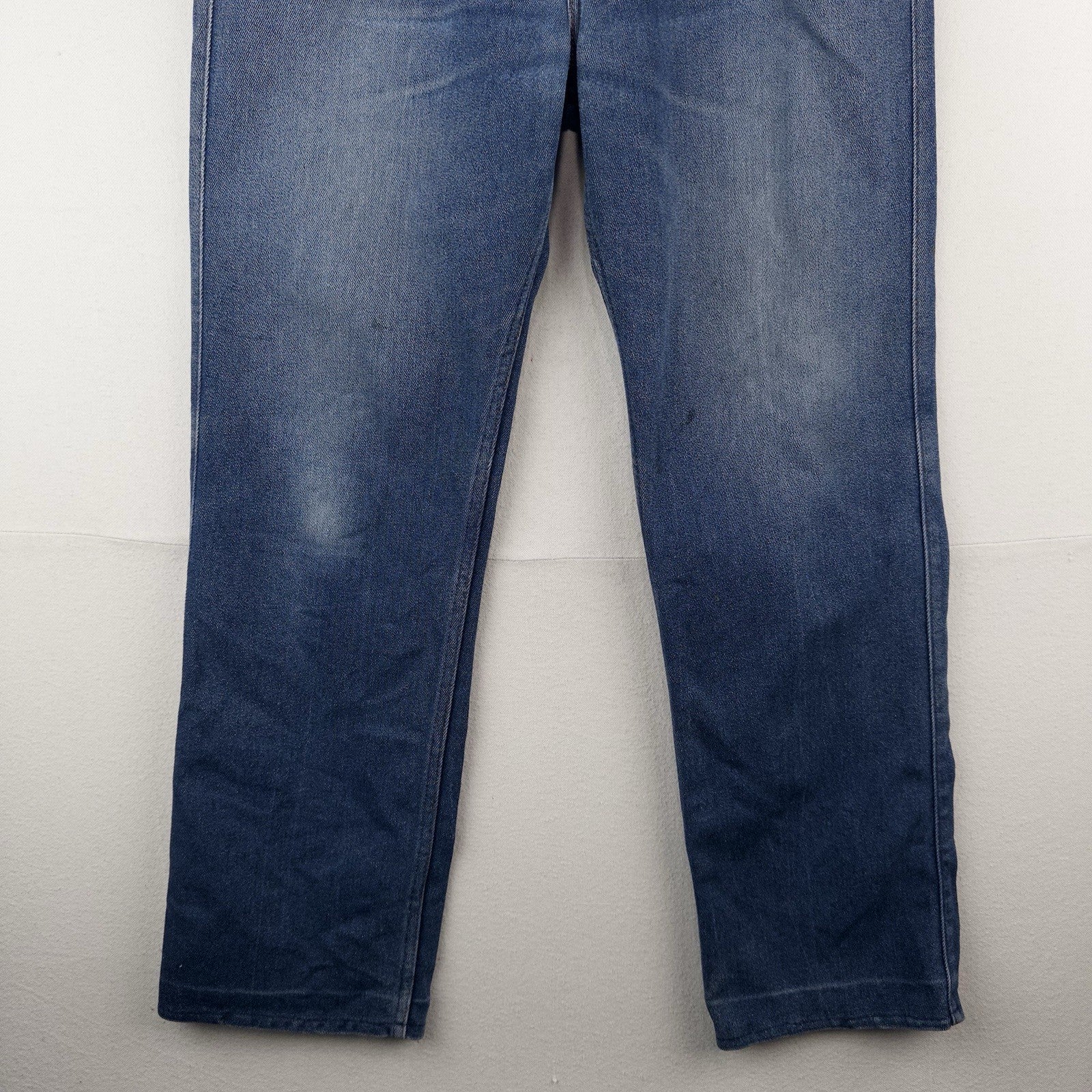 80’s Vtg Levi's 509-2017 Straight Leg Regular Fit Blue Denim Jeans Size 38x30