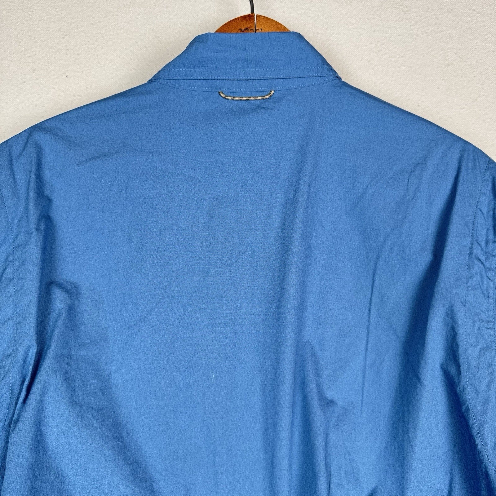 Vintage BMW Offroad Academy X Eddie Bauer Men’s L Blue Race Safari Shirt