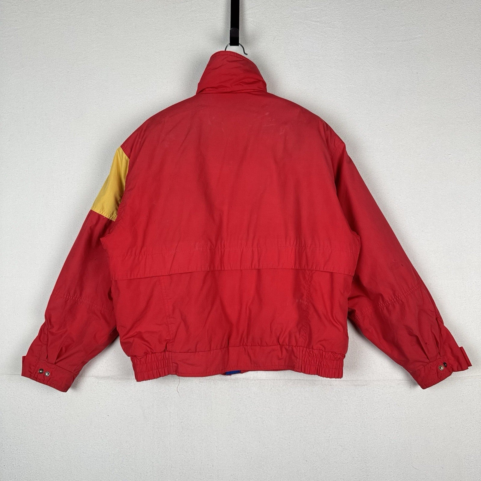 Vtg 80’s William Barry Struggle Gear Mountain Ski Jacket Men's Large Colorblock