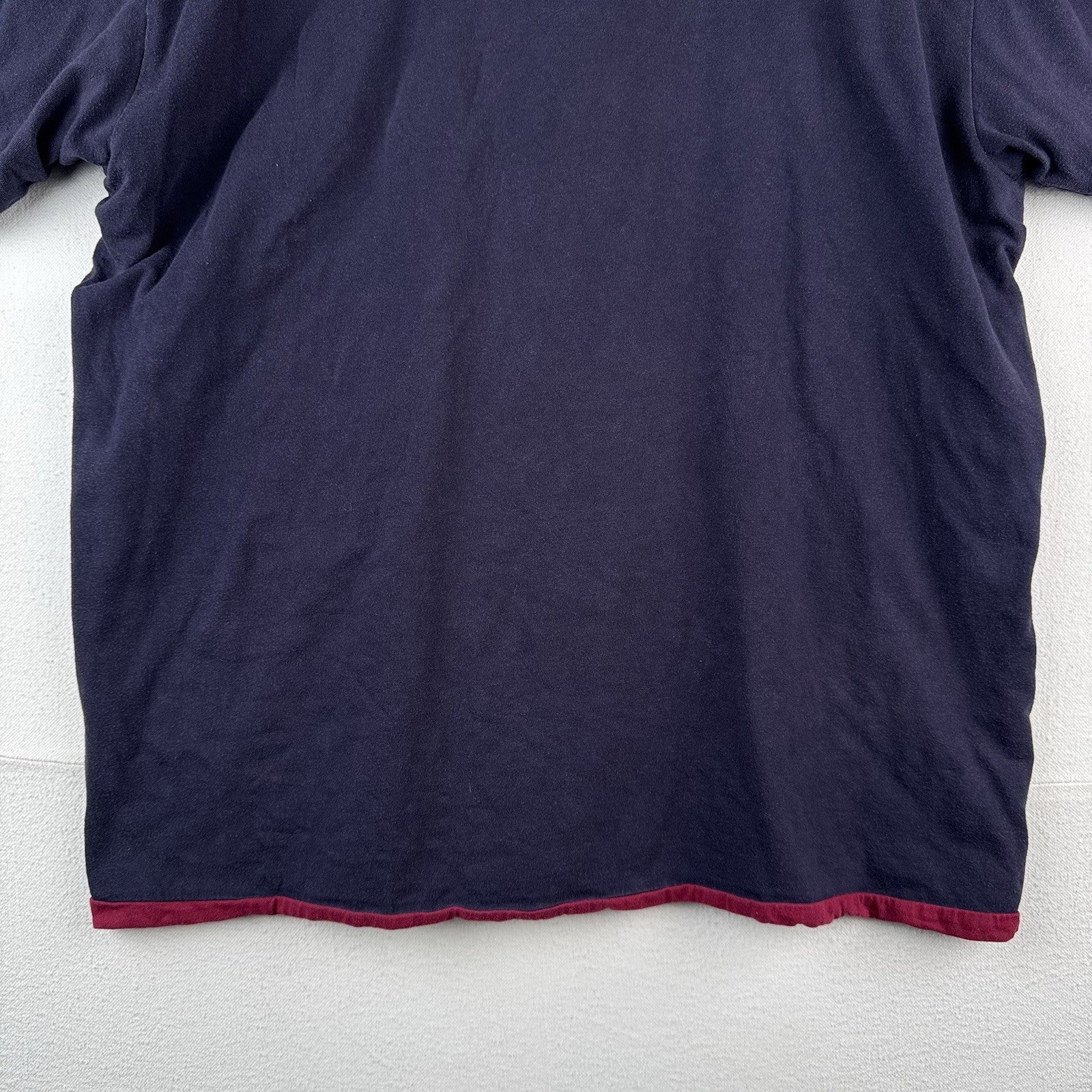 Vintage Polo Ralph Lauren Double Layer T-shirt Men Large Red/Blue Short Sleeve