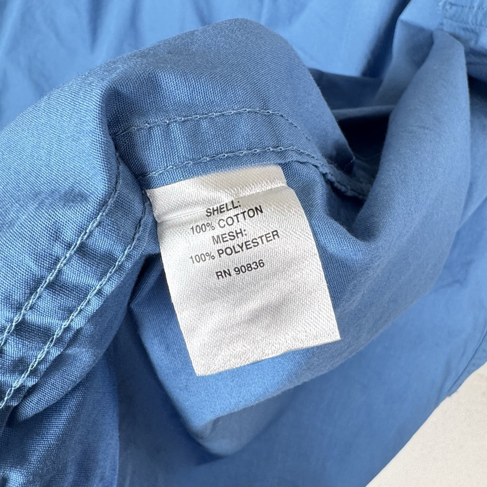 Vintage BMW Offroad Academy X Eddie Bauer Men’s L Blue Race Safari Shirt
