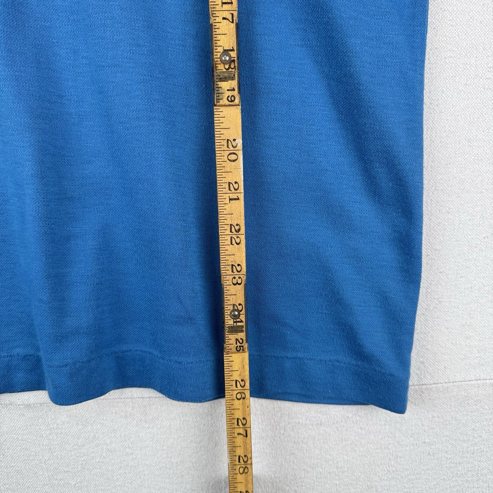 60’s Vtg Jantzen Swim Surf Raglan T-Shirt Men’s L Blue Short Sleeve Made In USA