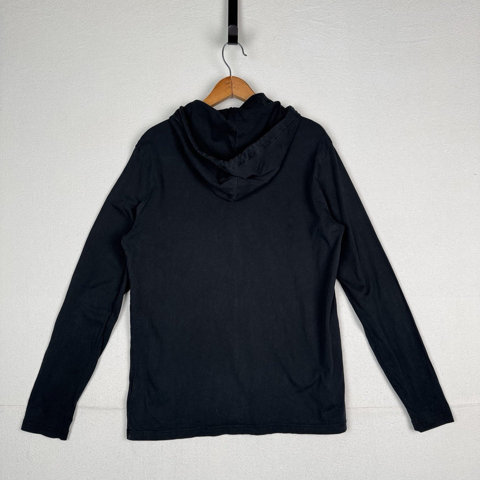 Polo Ralph Lauren Men’s Medium M Black Lightweight Pullover Hoodie