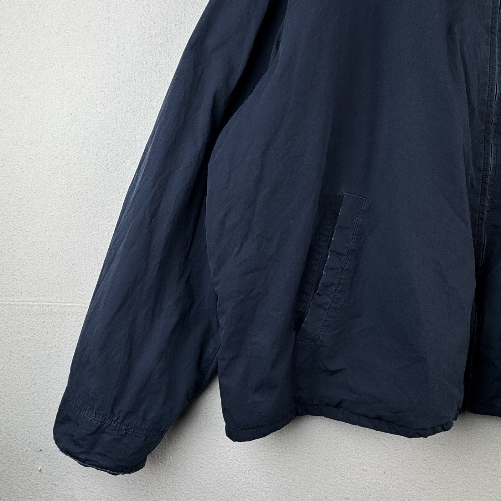 Polo Ralph Lauren Bi-Swing Flannel Lined Jacket Mens 4XB Blue Harrington Bomber