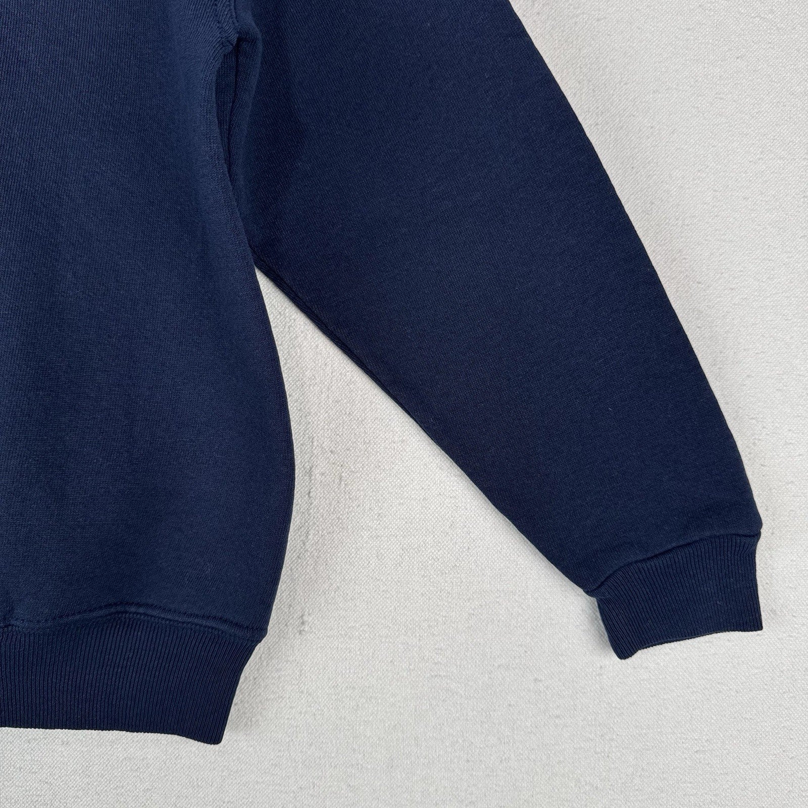 90’s Vtg Russell Youth Small (16x21) Crewneck Sweatshirt Blue Blank