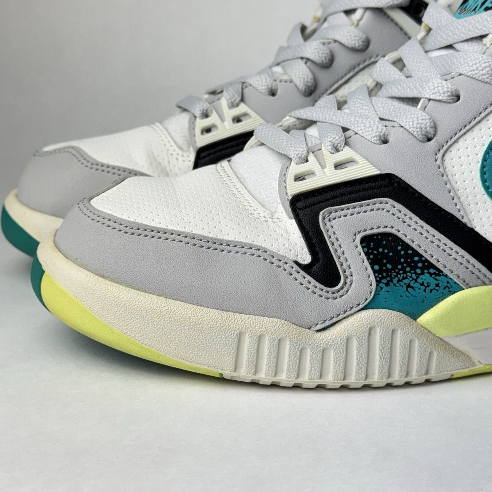 Nike Air Tech Challenge 2 Andre Agassi Turbo Green Size 9.5 2014