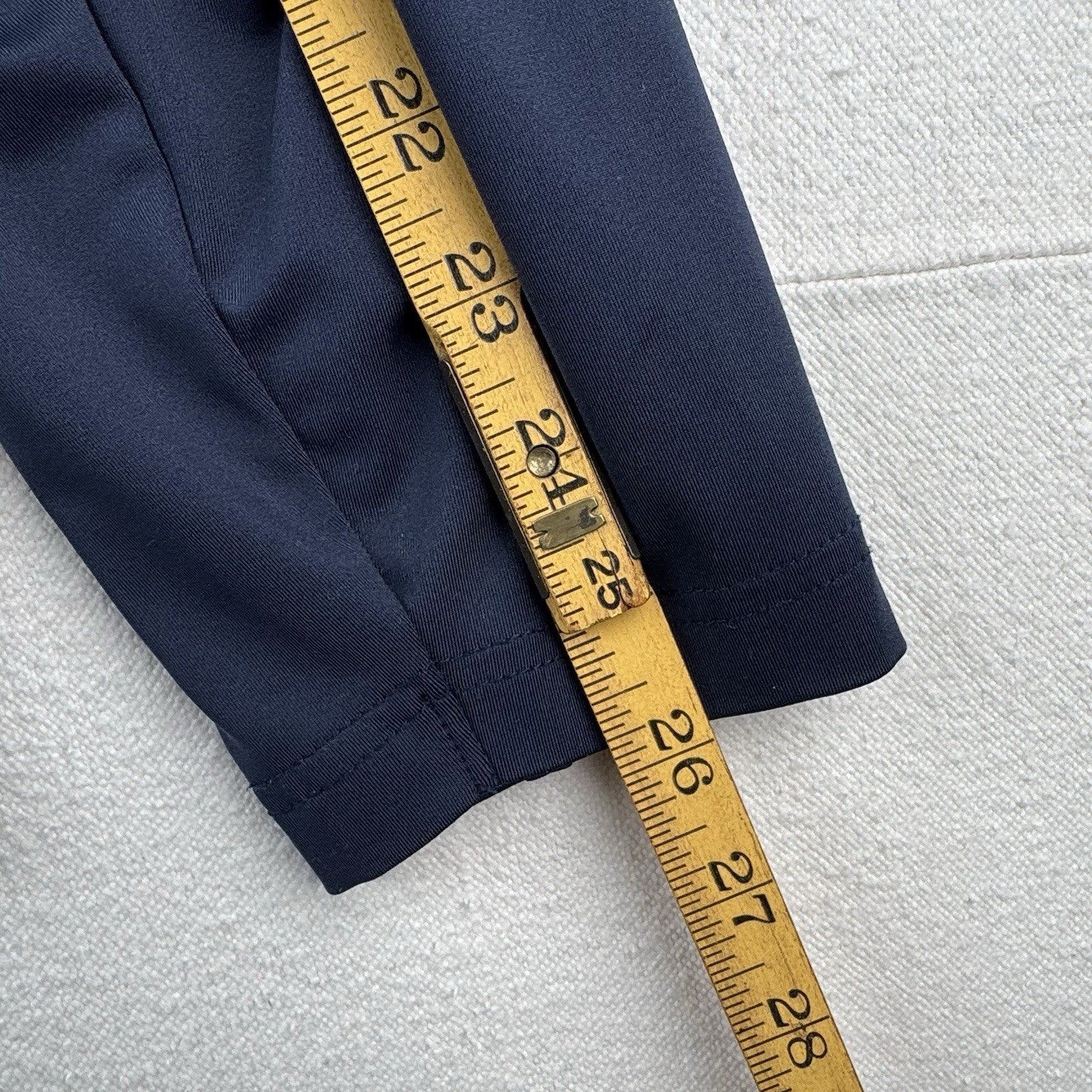 Brooks Brothers Mens Navy Blue Performance Long  Sleeve T-Shirt XL Stretch