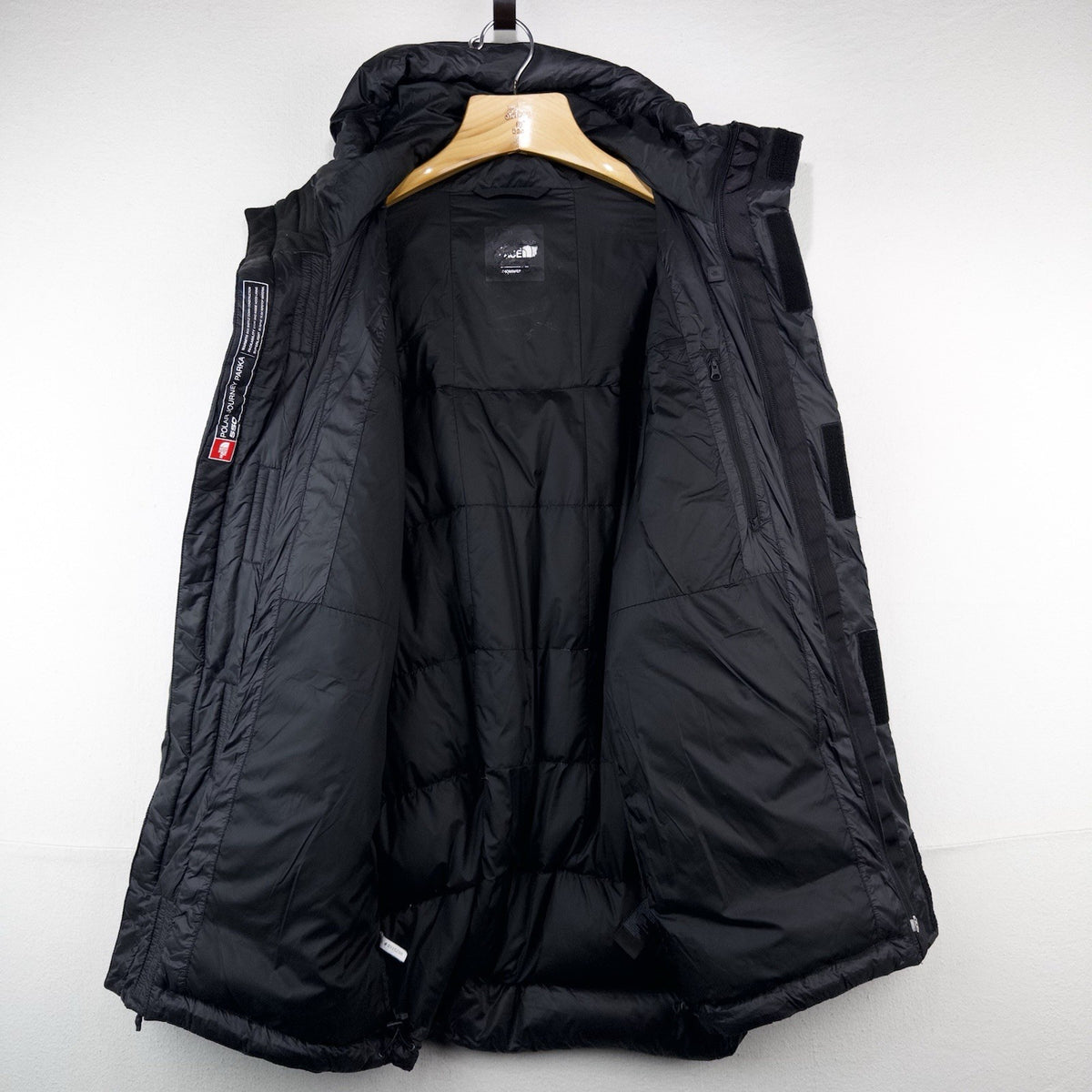 THE NORTH FACE Polar Journey Parka 550 Men’s L Black Hooded Ripstop