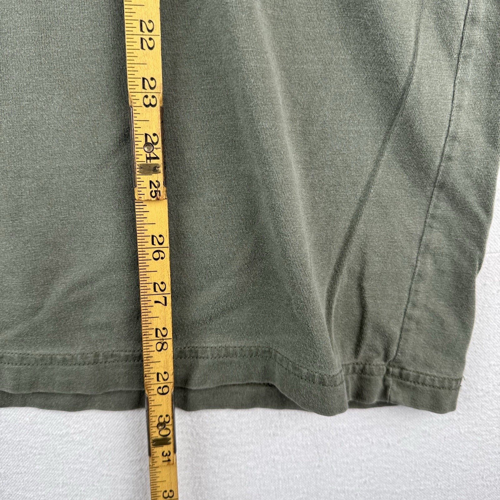 Vintage LL Bean Boxy T-Shirt Fly Fishing Classic Men’s XL Outdoors Green *Faded