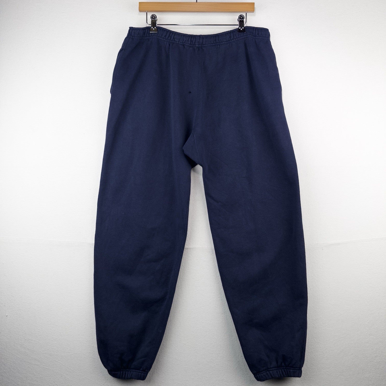 90’s Vtg Polo Ralph Lauren Men’s L Sweatpants Jogger Pants Cotton Navy *Read