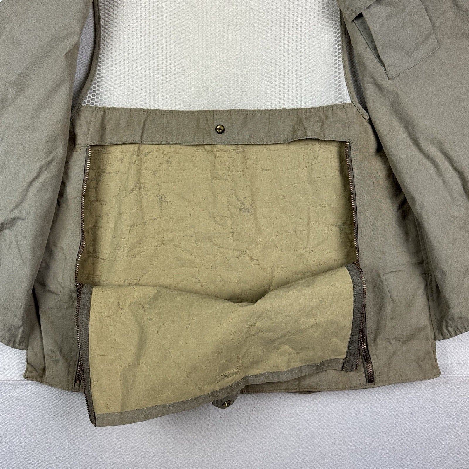 Vintage 60/70's Abercrombie and Fitch Safari Hunting Vest Made In USA