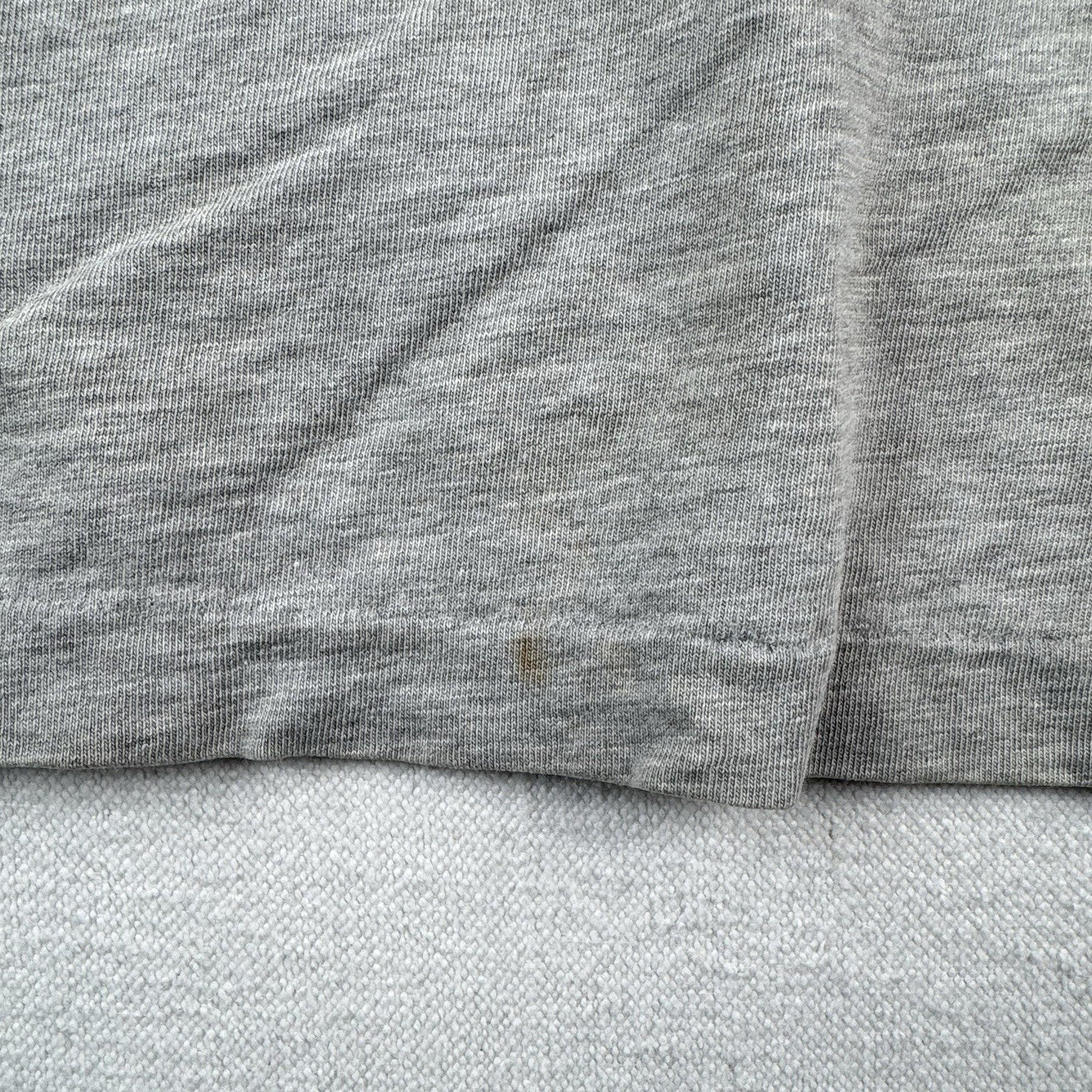 90’s Vtg Polo Sport Ralph Lauren P Stripe Ringer Tank Top Shirt Men’s Large Gray