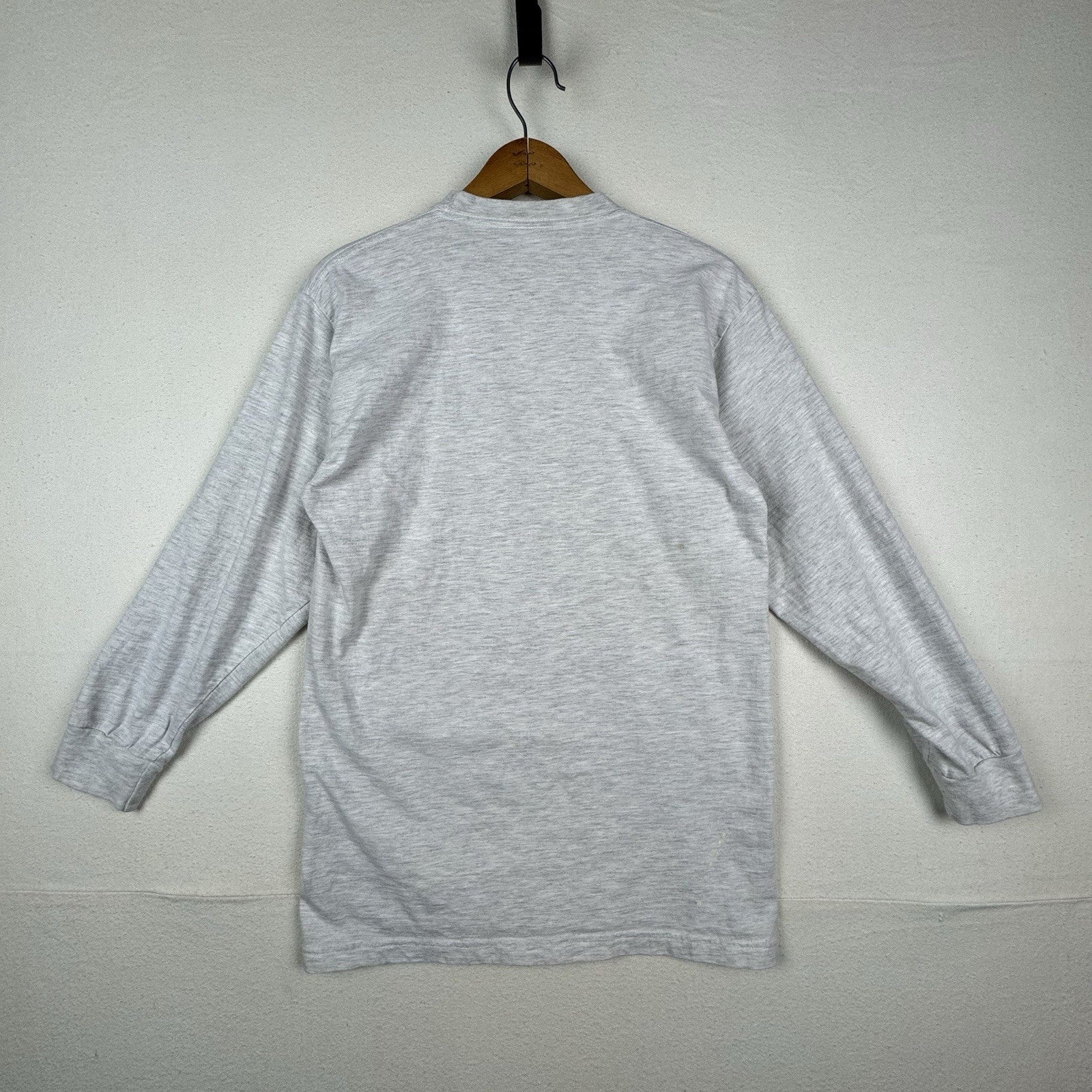 Cambridge University 90's Long Sleeve T-shirt 100% cotton Small Vintage Preppy