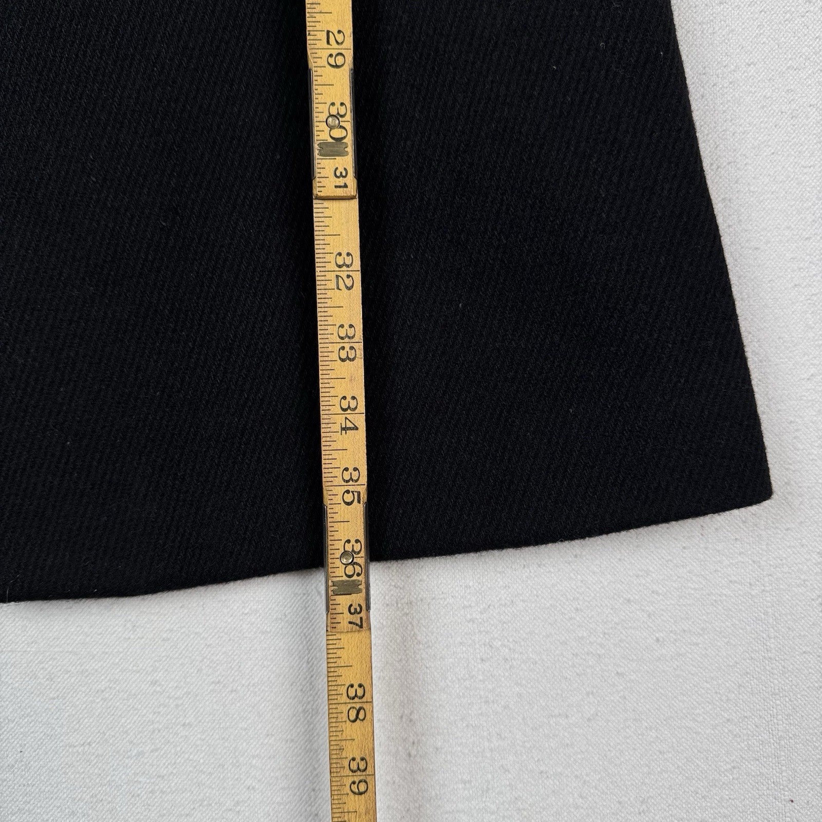 Banana Republic Women’s XS Black Wool Blazer Coat Snap Closure Tailored