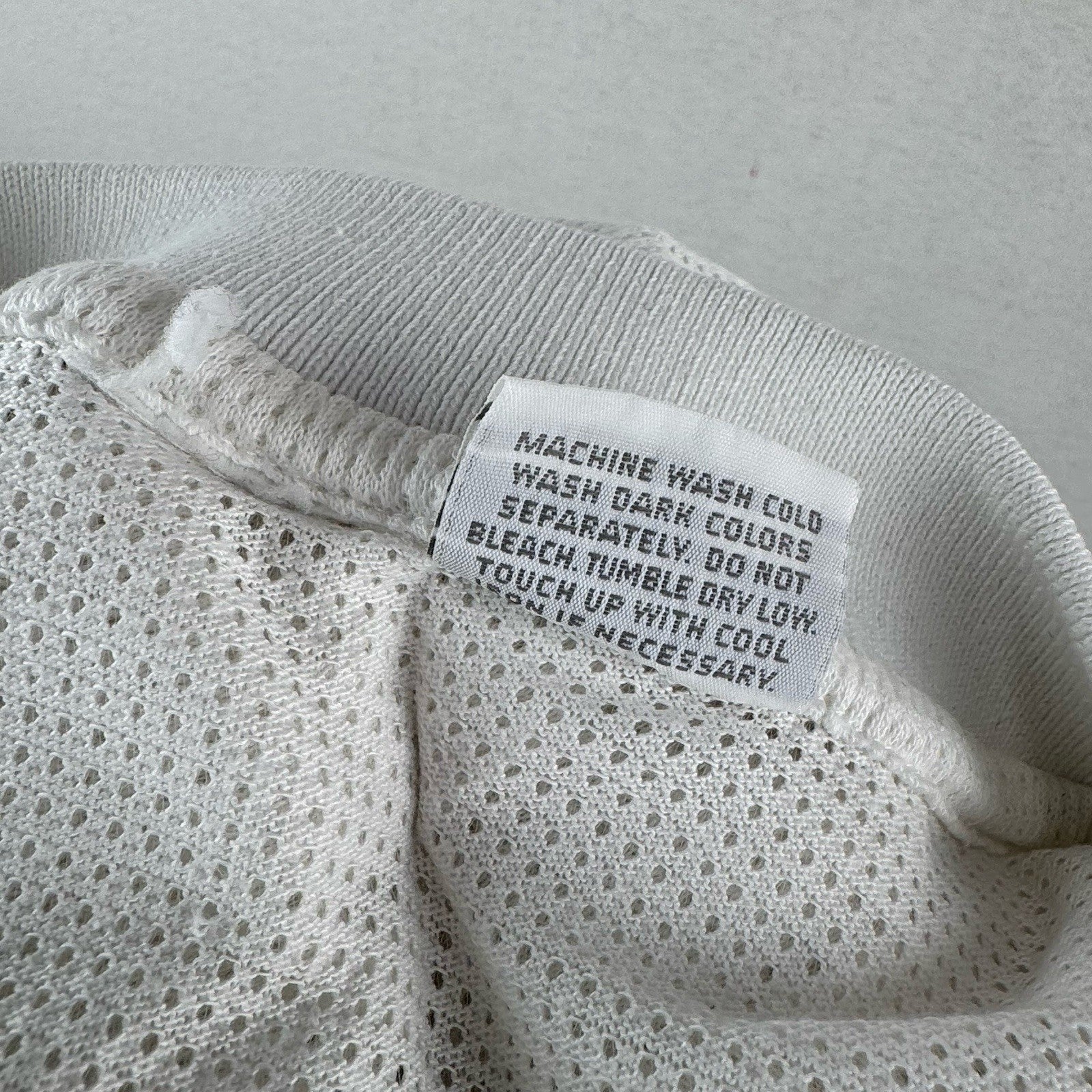 80’s Vtg Adidas Mesh Knit Polo Shirt Men’s XL Trefoil Tennis Golf White Made USA