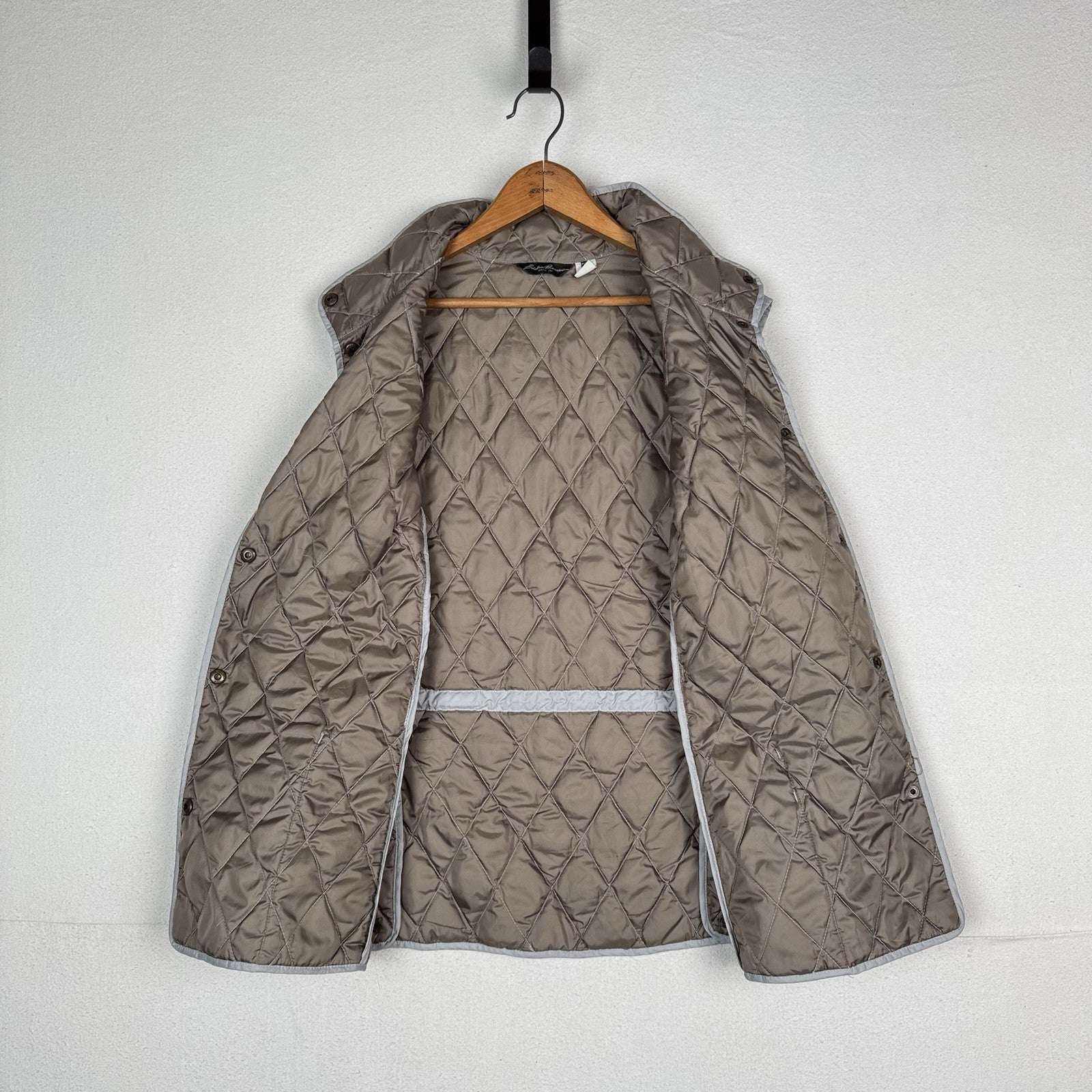 Eddie Bauer Women’s 3X Grey EB550 Premium Goose Down Cold Weather Vest