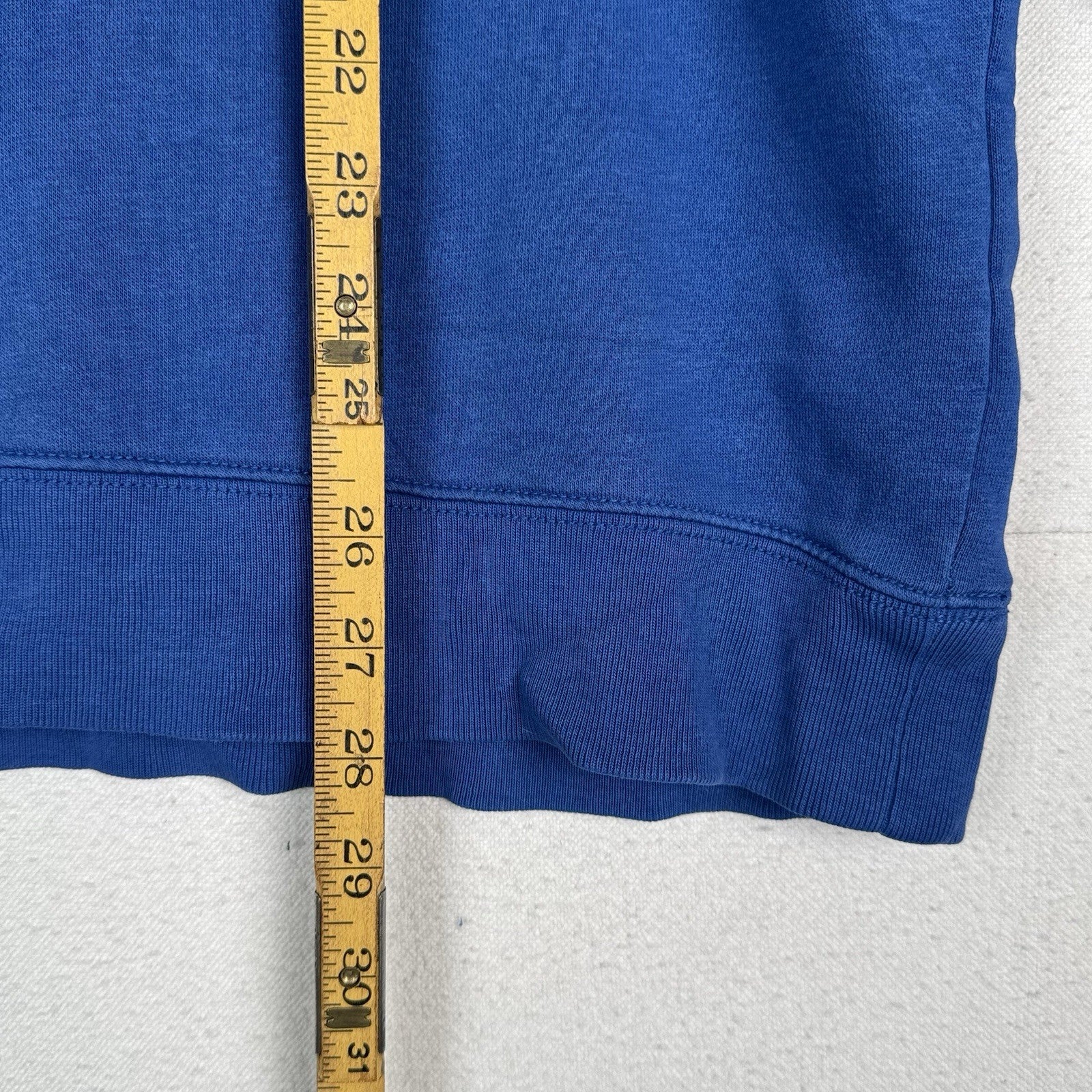 Vintage Gap Sweatshirt Men’s Imperial Blue Crewneck Spell Out Fleece Large