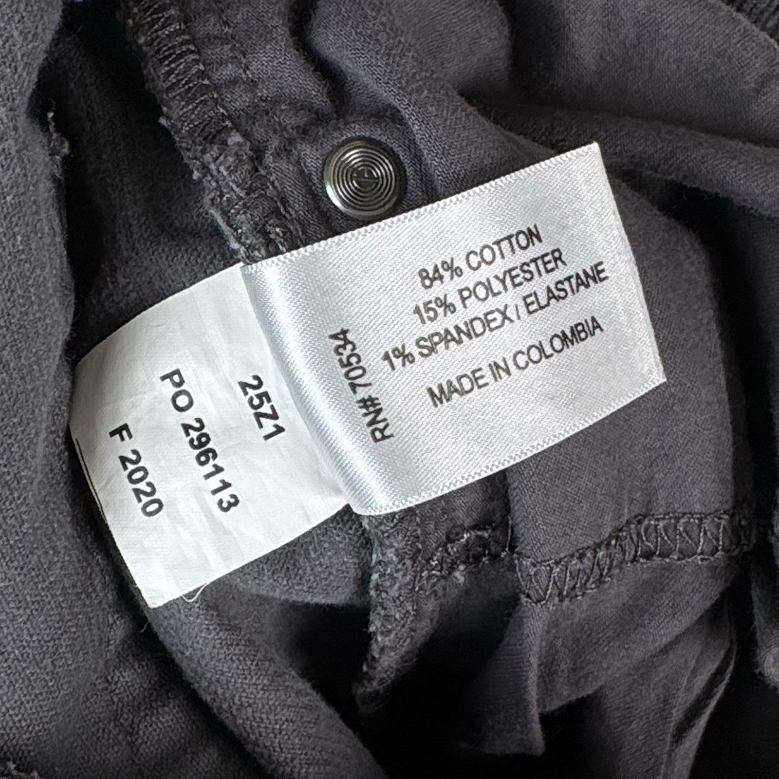 Orvis Five-Pocket Cords Corduroy Pants Men’s Size 36x30 Gray 25Z1