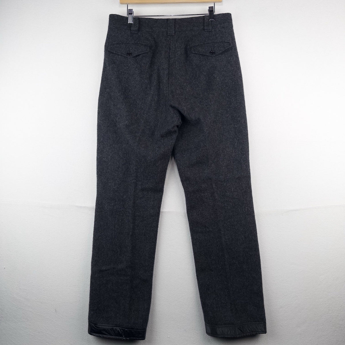 60’s Vtg Woolrich Malone Field Pants 32x32 Wool Heather Gray Nylon Cuff USA