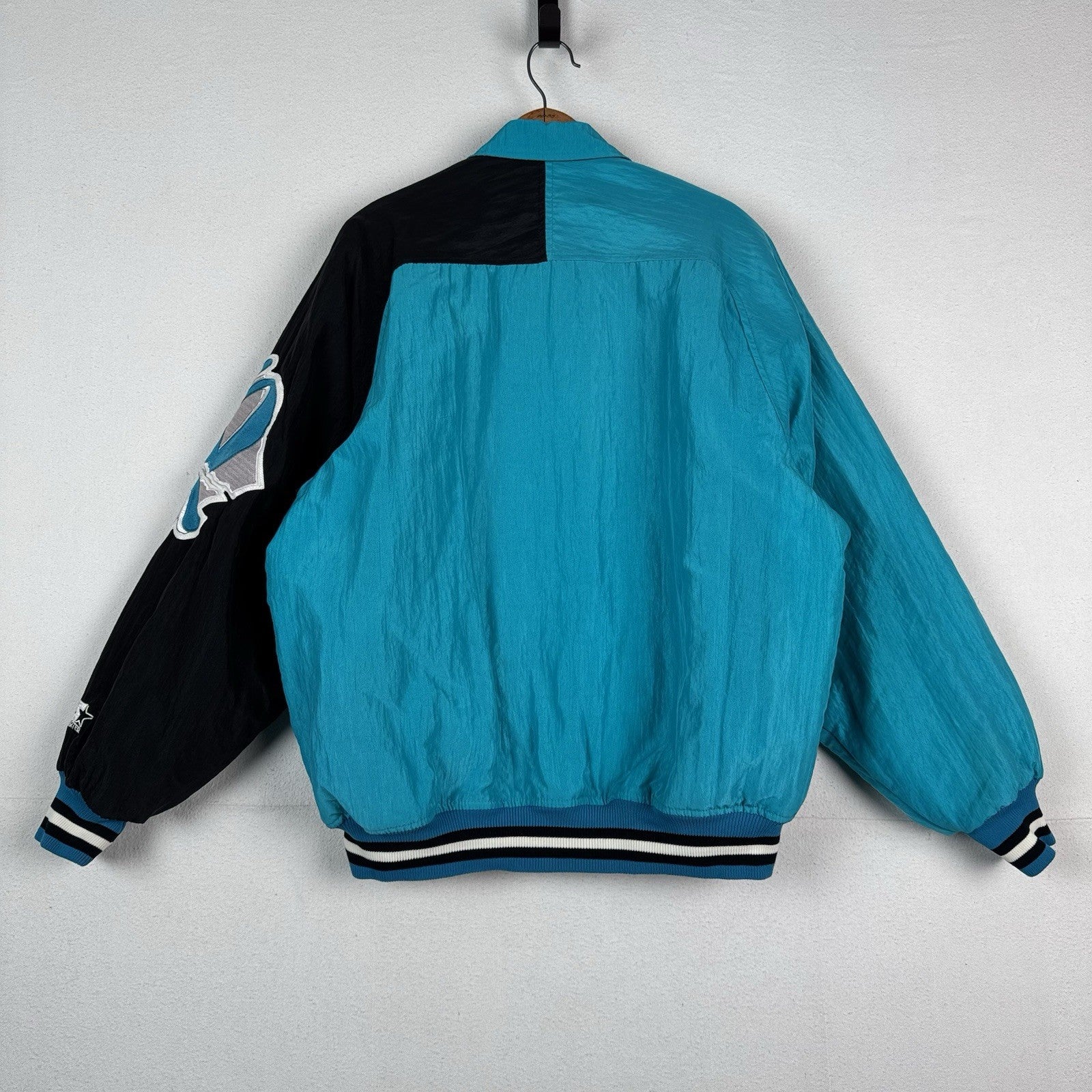 1994 Rancho Quakes Starter Jacket Mens Large Quilted Made In USA