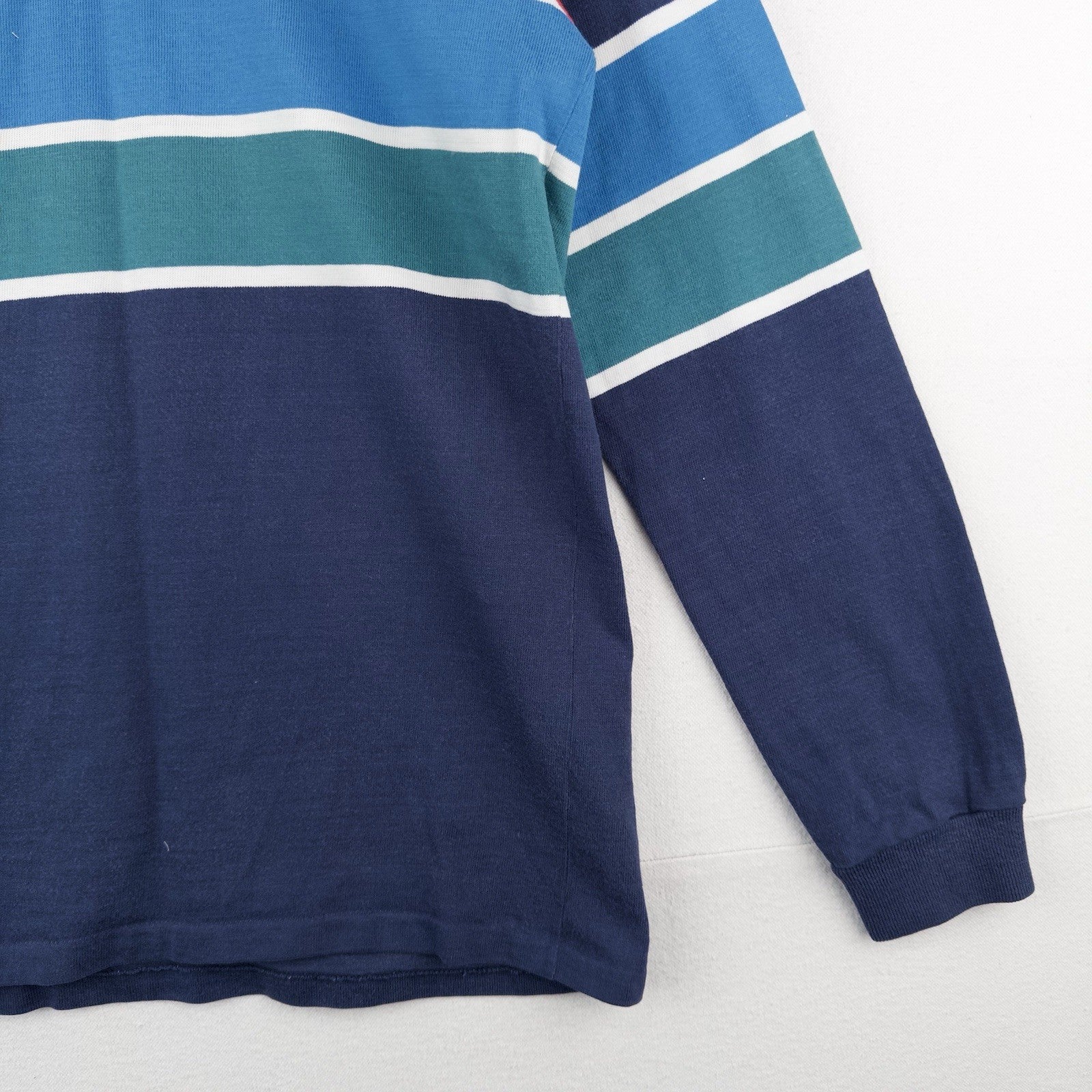 80’s Vtg Gant Rugger Rugby Shirt Men’s Medium Cotton Long Sleeve Polo USA