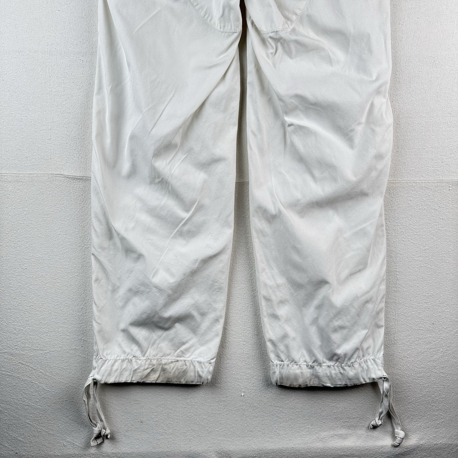 Polo Ralph Lauren Naval Pants Mens 36x32 [Fits 36x30] White Adjustable Ankle