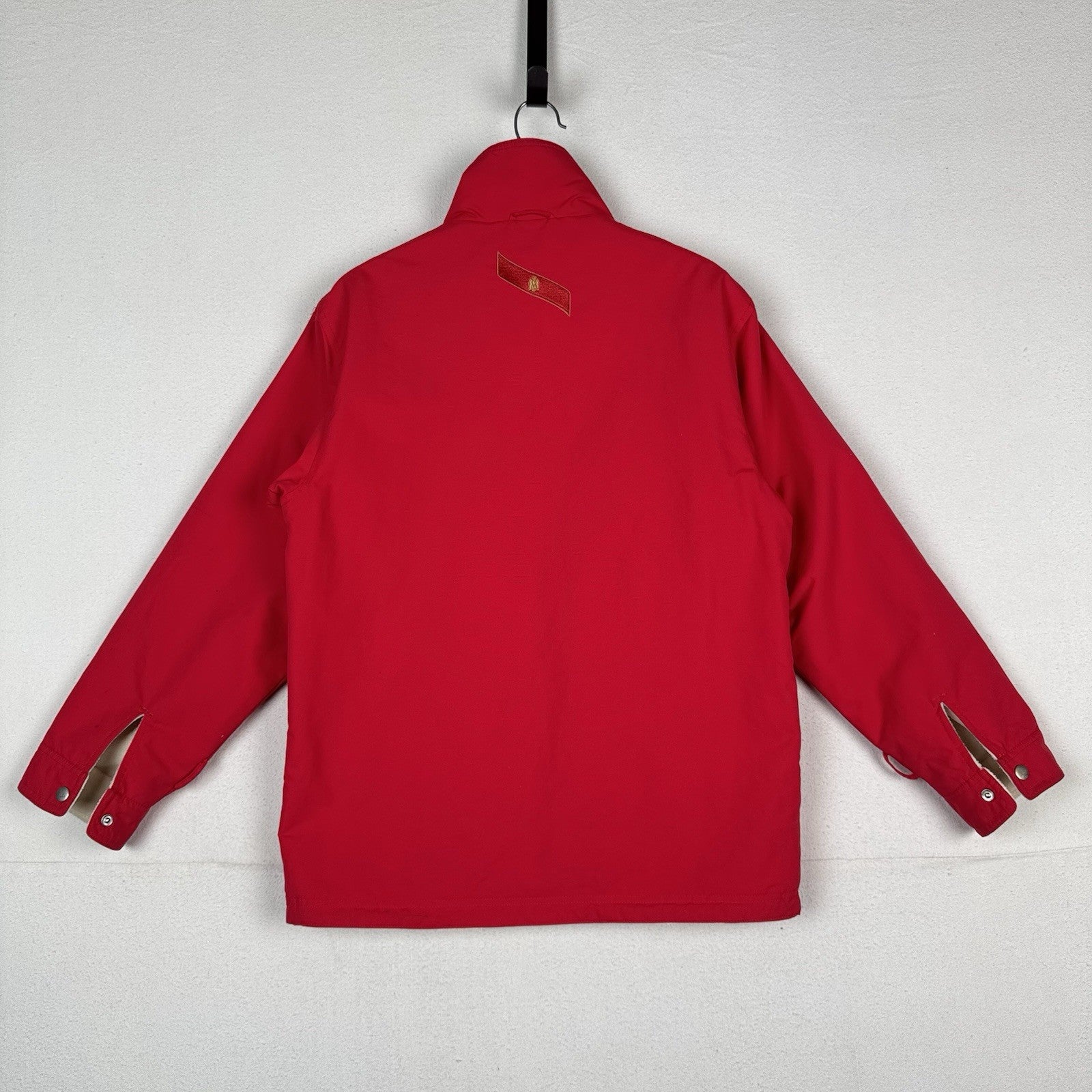 Vintage G. H. Mumm Co Champagne Areims France Reversible Sailing Wind Jacket L