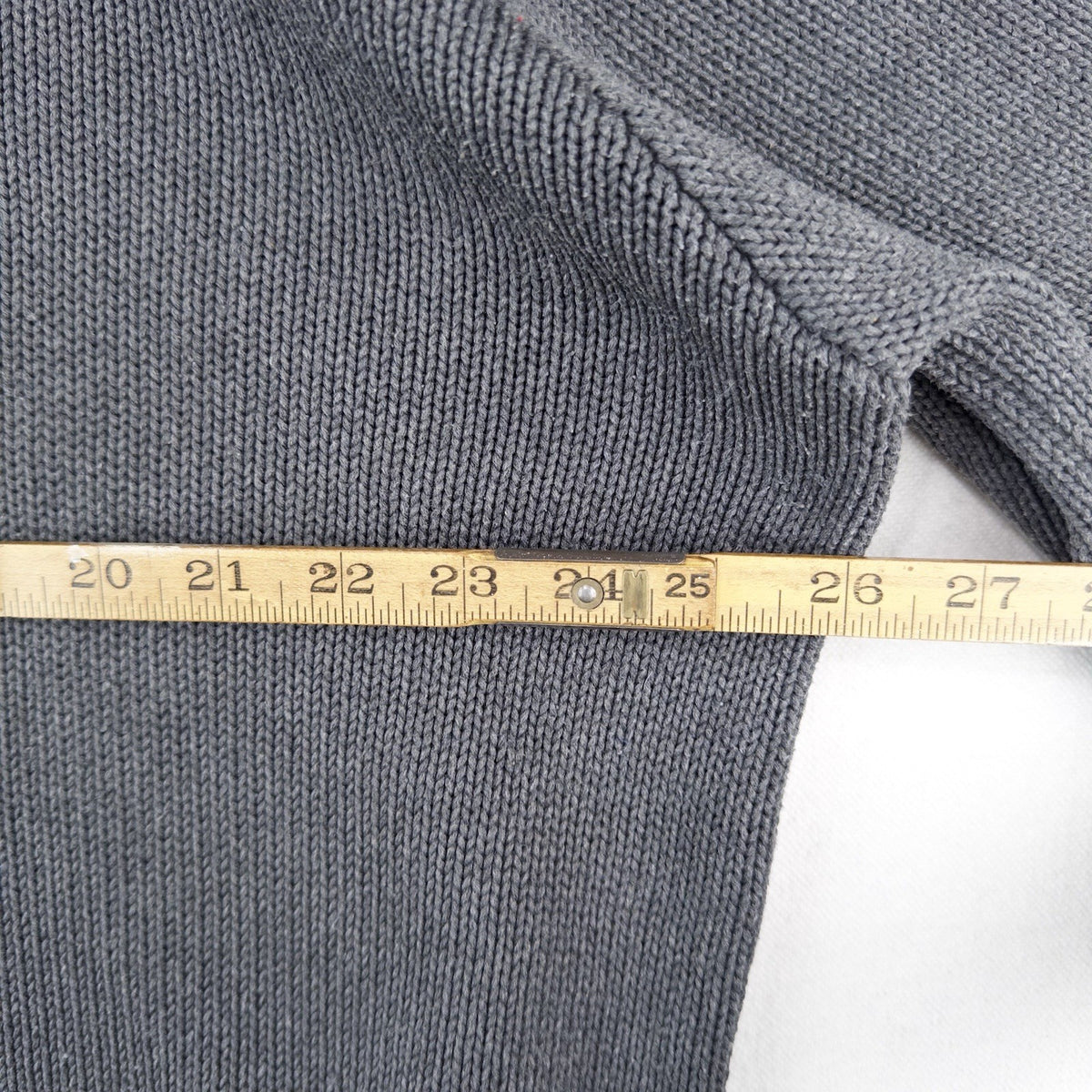 90’s Vintage Polo Ralph Lauren Mens XL Sweater Gray Knit Crew Neck *Read