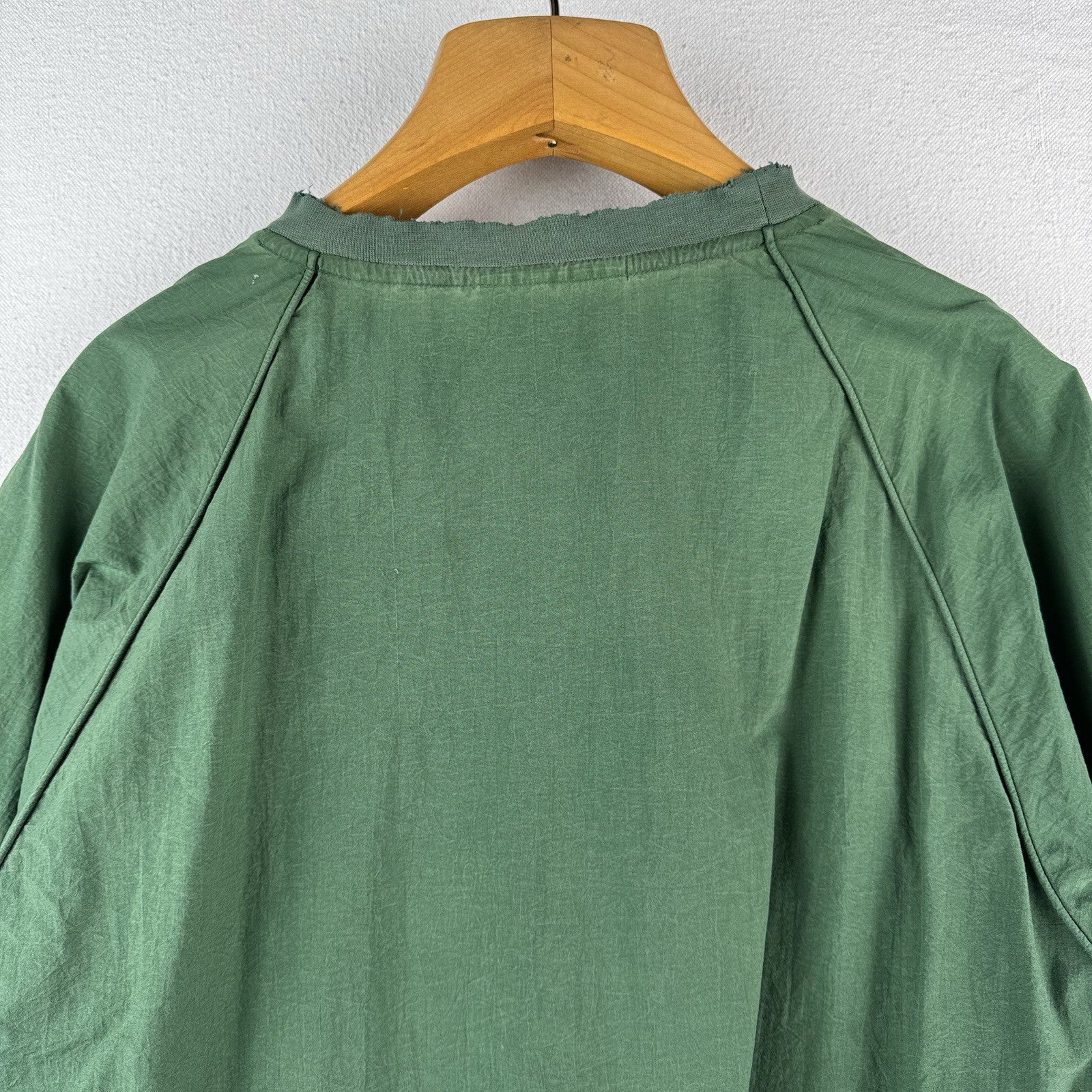 Vtg Slazenger Augusta Golf Shop Masters Windbreaker/Pullover Crewneck Green XL