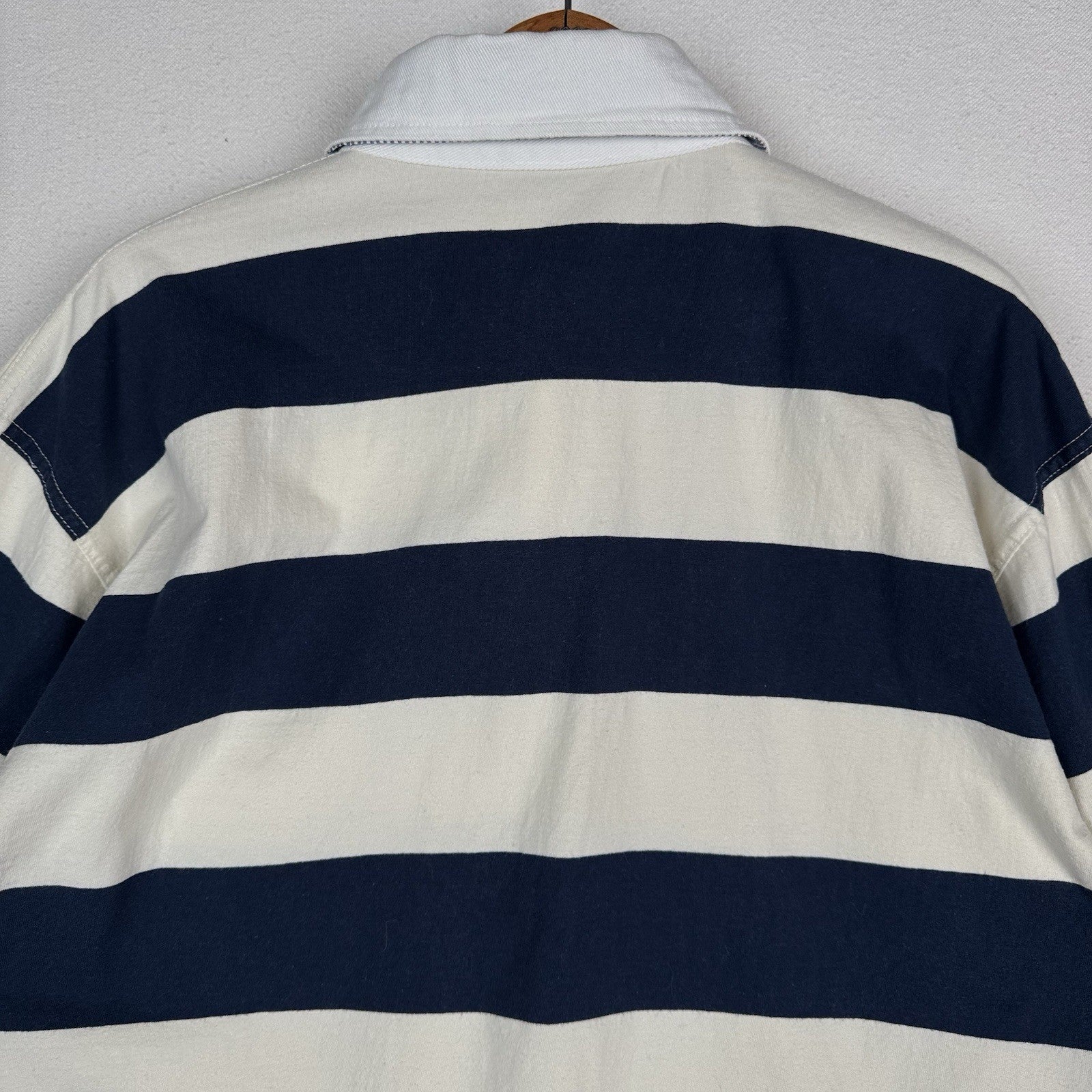 Vintage Scottish Experience Polo Shirt Mens XXL Gray Blue Rugby Royal Mile