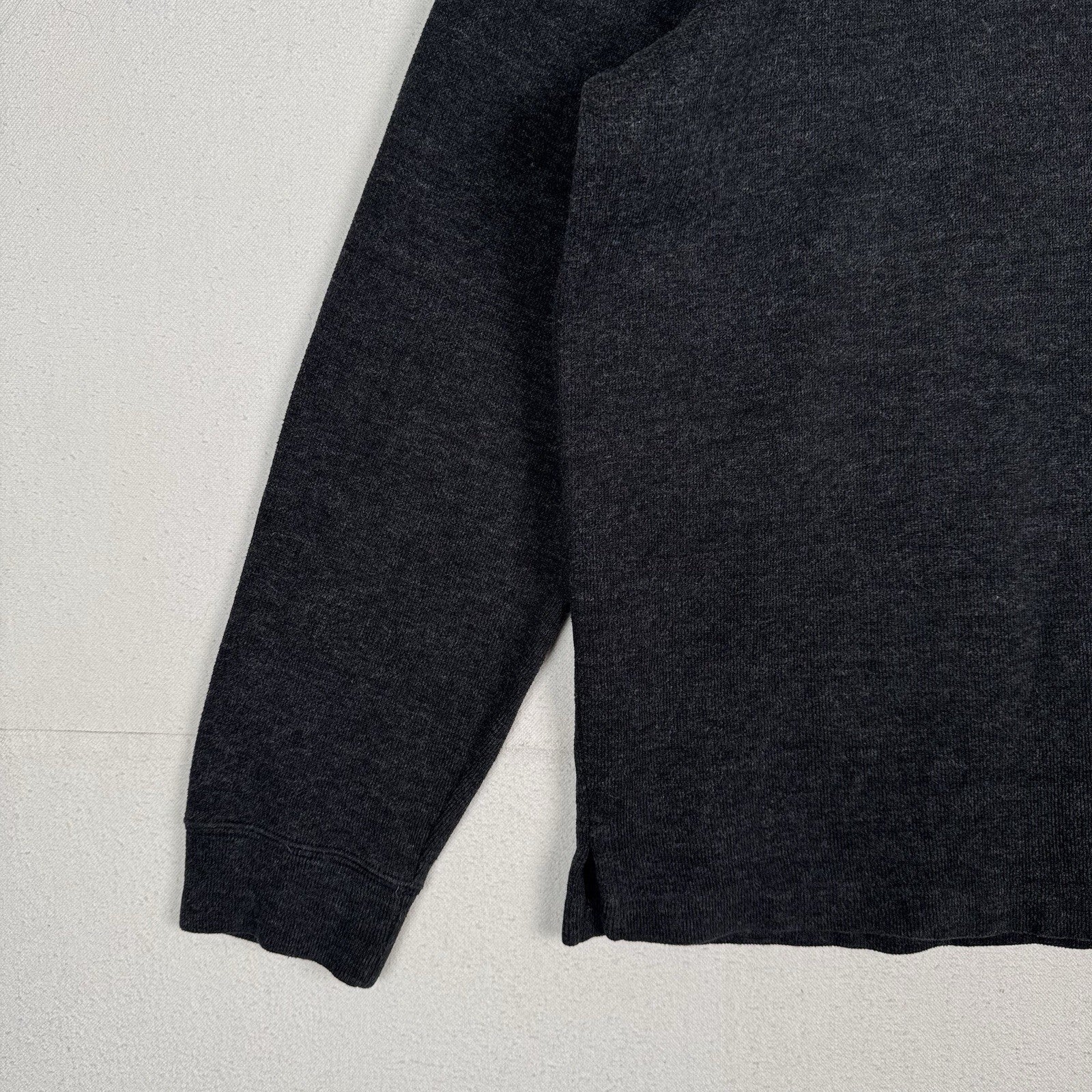 Polo Ralph Lauren Sweater 1/4 Zip Mens XL XLarge Gray Pullover Soft Touch