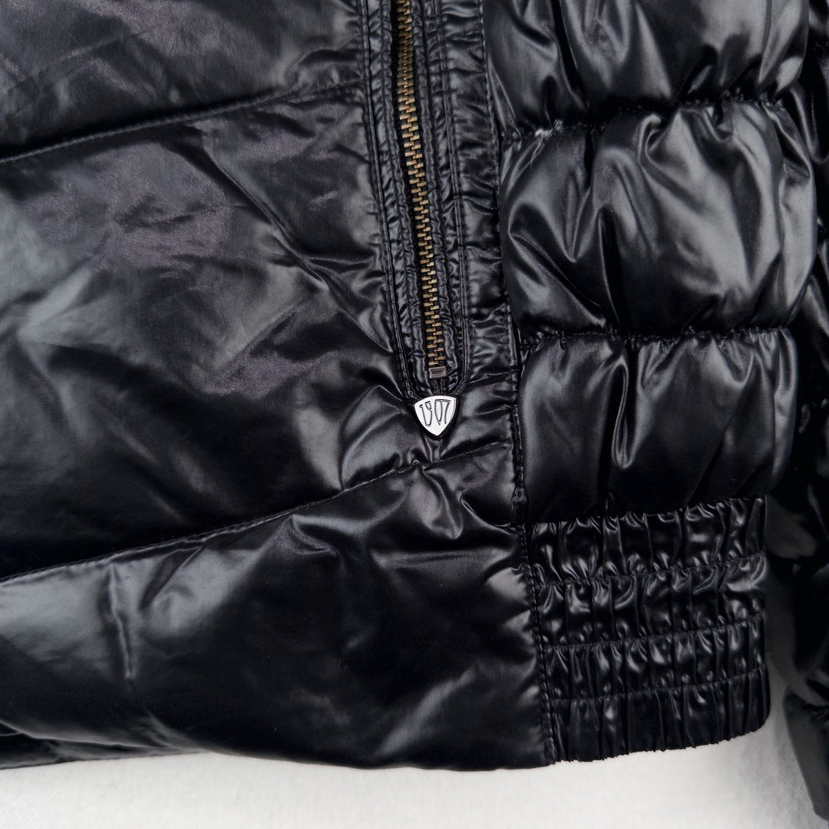 Rossignol Glossy Down Puffer Ski Jacket Women’s Large Quilted Black